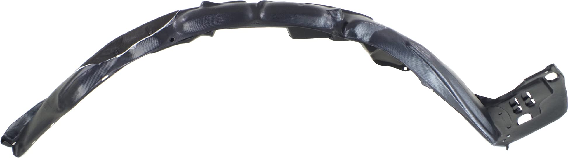 Evan Fischer Fender Liner Front, Passenger Side Compatible With 2012-2015 Honda Civic Plastic Material - Ho1249143, Ho1249168, Ho1249169