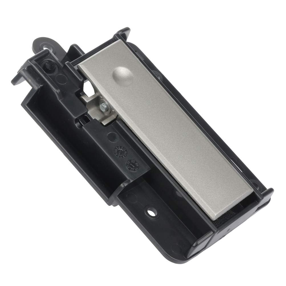 Lujuntec Upper Glove Box Latch Door Handle Replacement Fit For 2007-2013 For Chevrolet Silverado For Gmc Sierra 1500 2500 3500 Chrome Black