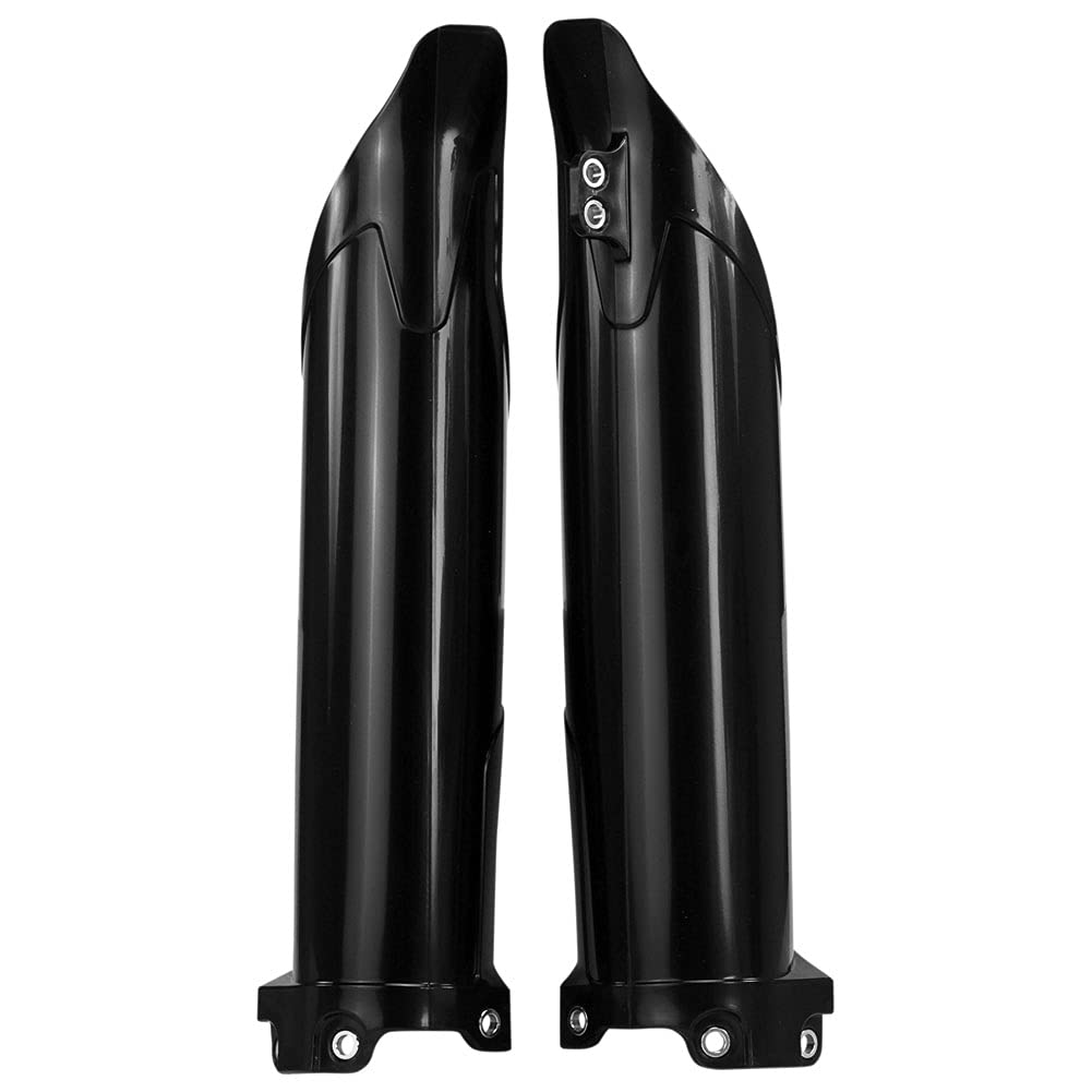 Acerbis Lower Fork Cover Set Black For Kawasaki Kx450F 2009-2015
