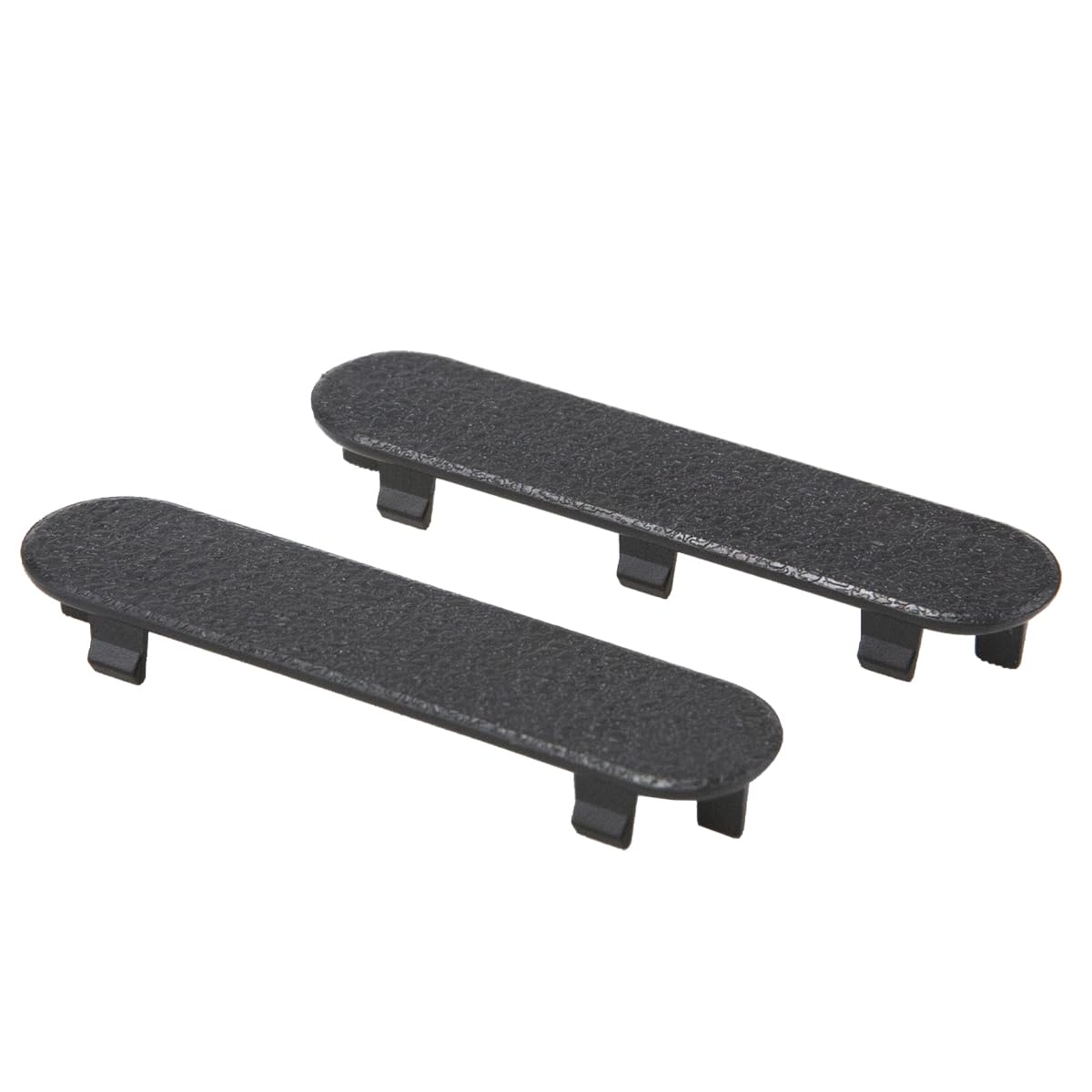 Rlb-Hilon 1 Pair Door Panel Handle Plug Screw Cover Trim Compatible With Chevy Corvette C5 1997 1998 1999 2000 2001 2002 2003 2004 Year, For 10279471, Black Color
