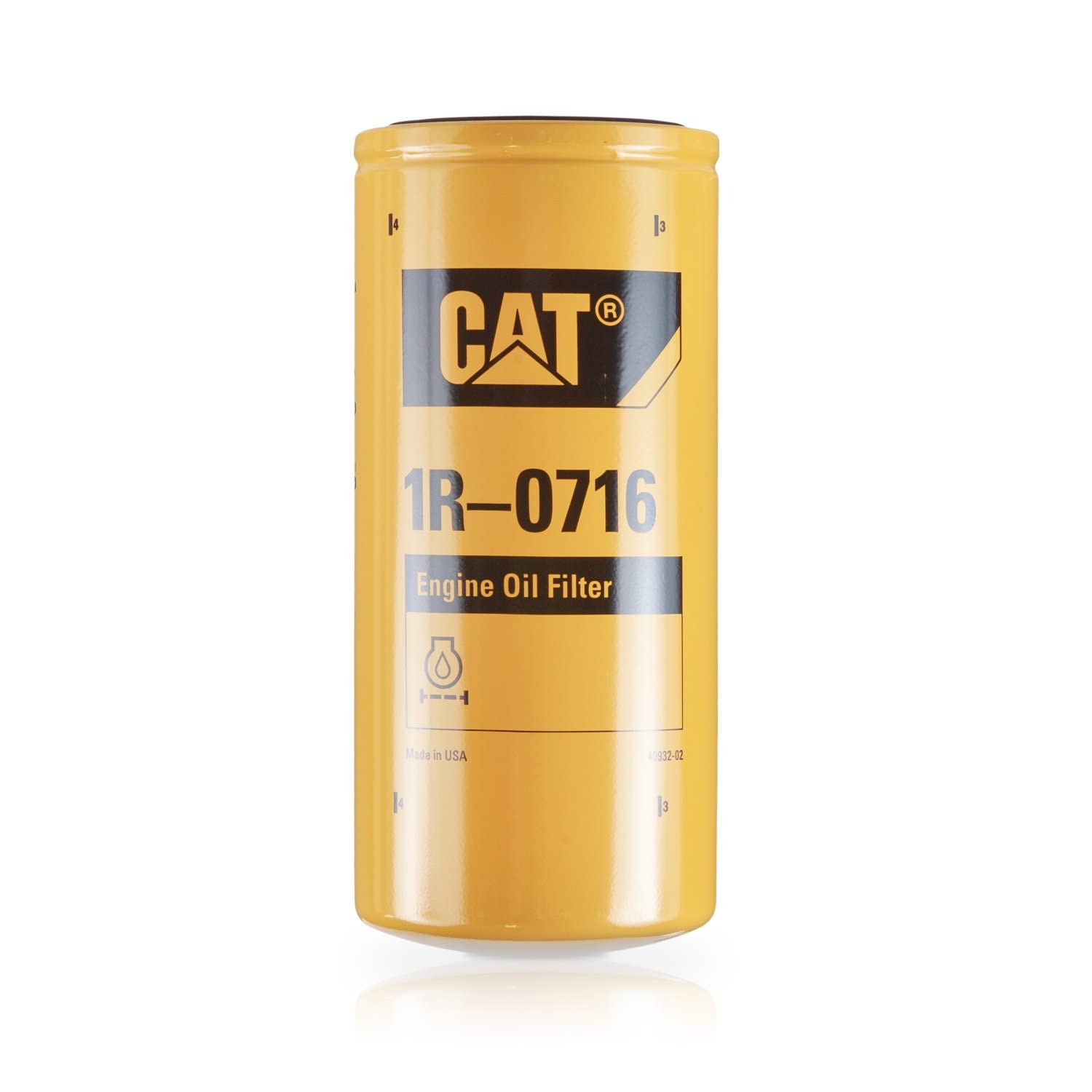 Cat 1R0716 Engine Oil Filter, 1 Pack