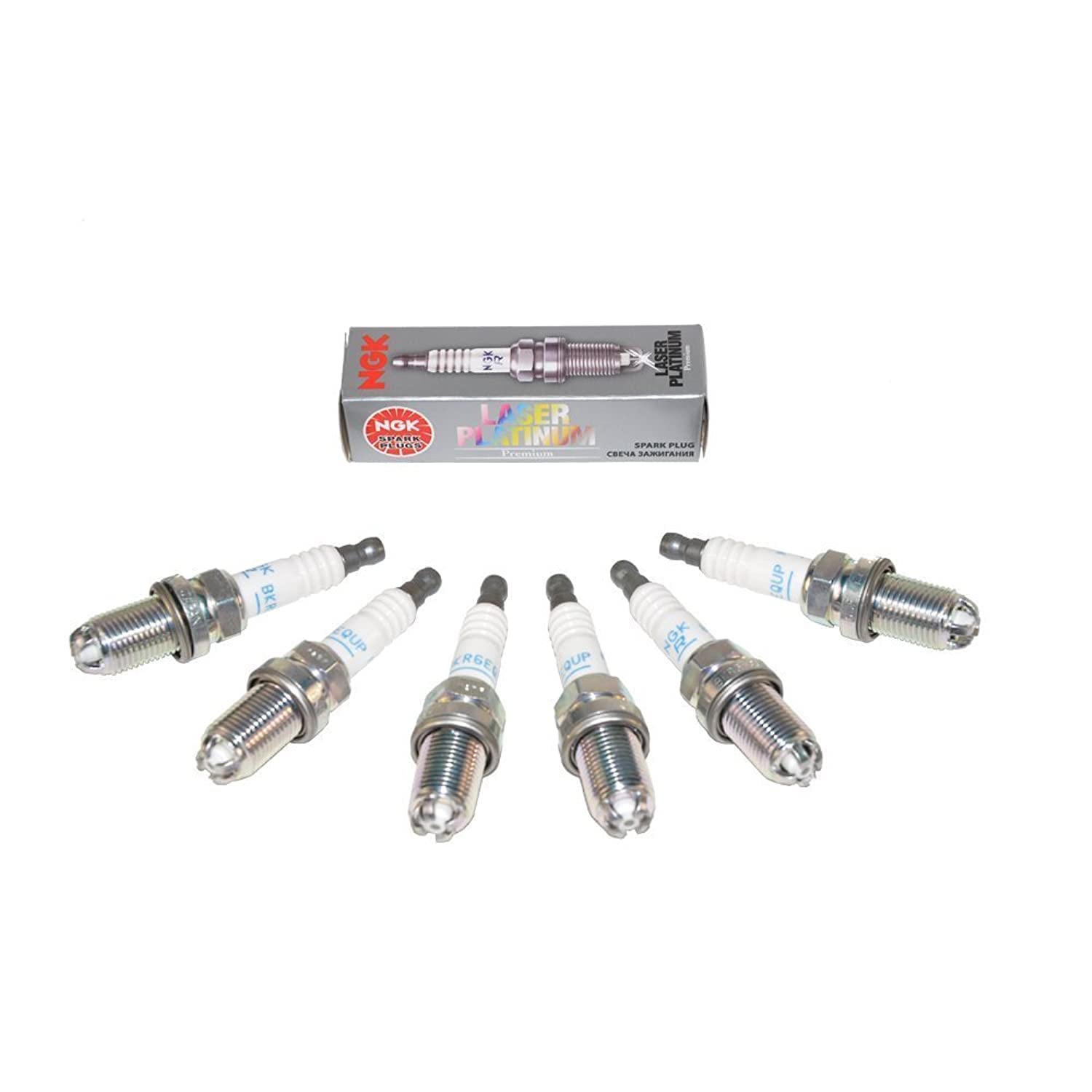 Bmw Spark Plugs, Plug Set Laser Platinum Ngk Oem 3199 (6Pcs)