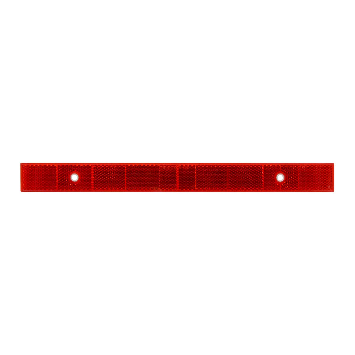 Gg Grand General 80866 12 X 1 Inches Red Reflector Strip With 2 Mounting Holes