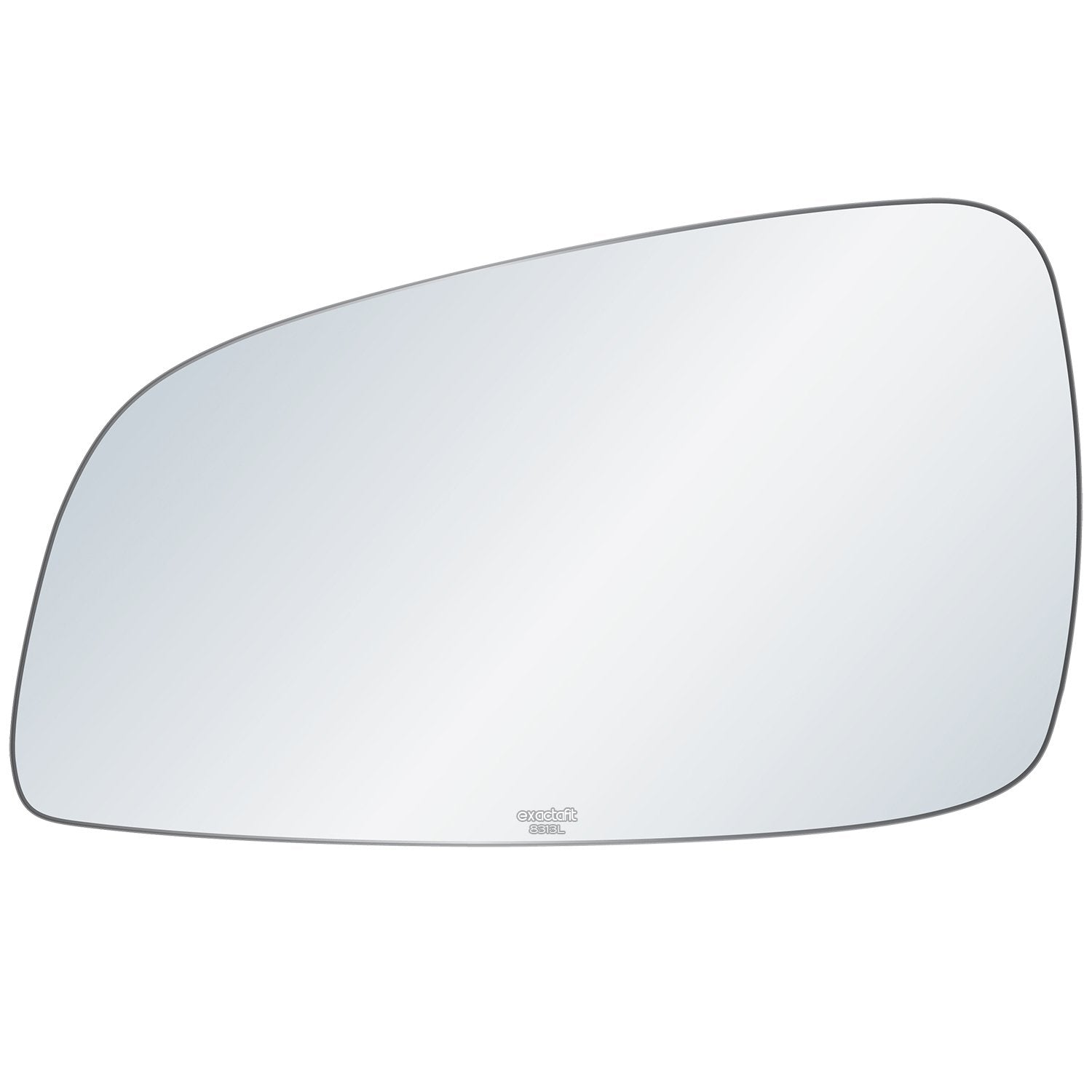 Exactafit 8313L Driver Side Mirror Glass Left Replacement Compatible With 2007-2009 Saturn Aura, 2008-2012 Chevrolet Malibu