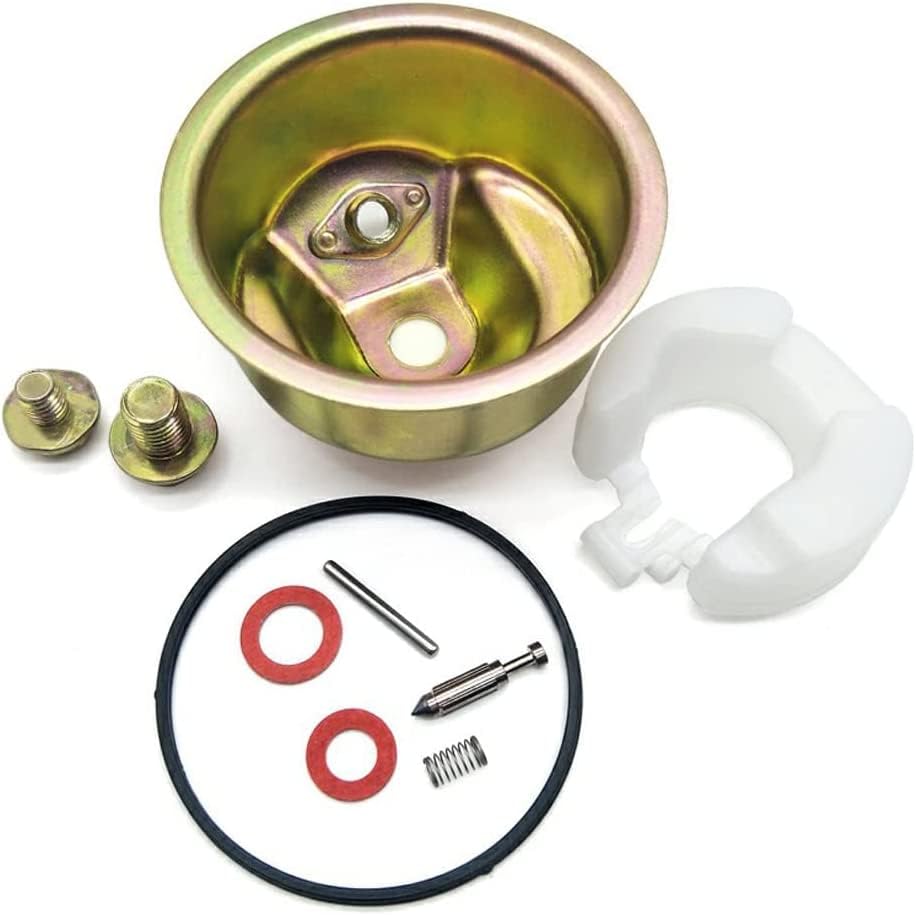 Spurick Carburetor Kit for Honda GX240 GX270 GX340 GX390 - Includes Needle, Bowl, Float, Gasket, Seal, and Pin