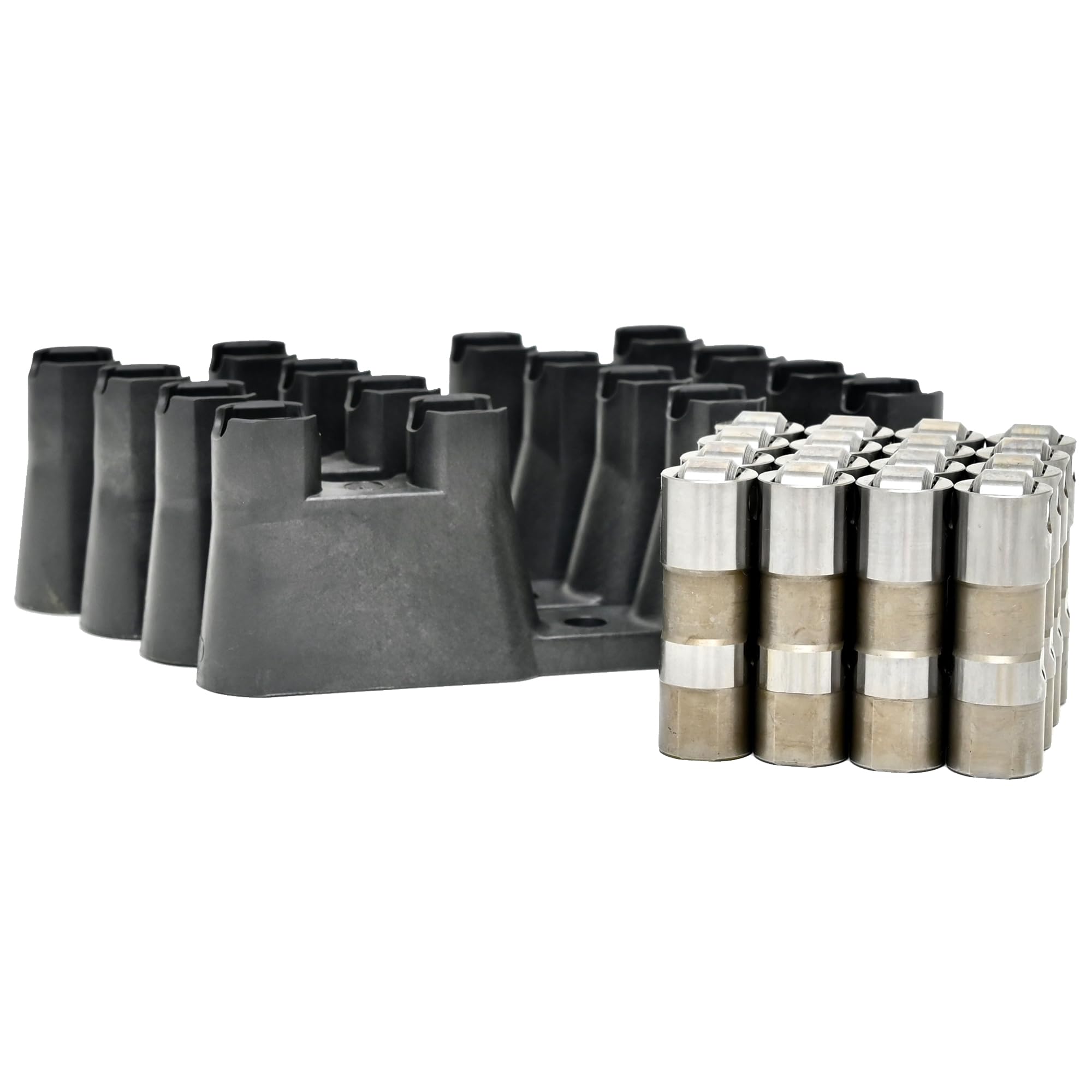 Michigan Motorsports Delphi Ls7 Lifters Set Of 16 With Guide Trays | Direct Replacement For Gm Ls Engines | Fits Ls1 Ls2 Ls3 Ls6 Lq4 Lq9 Ly5 Ly6 Lm7 4.8 5.3 5.7 6.0 6.2 | 12499225, 25341990