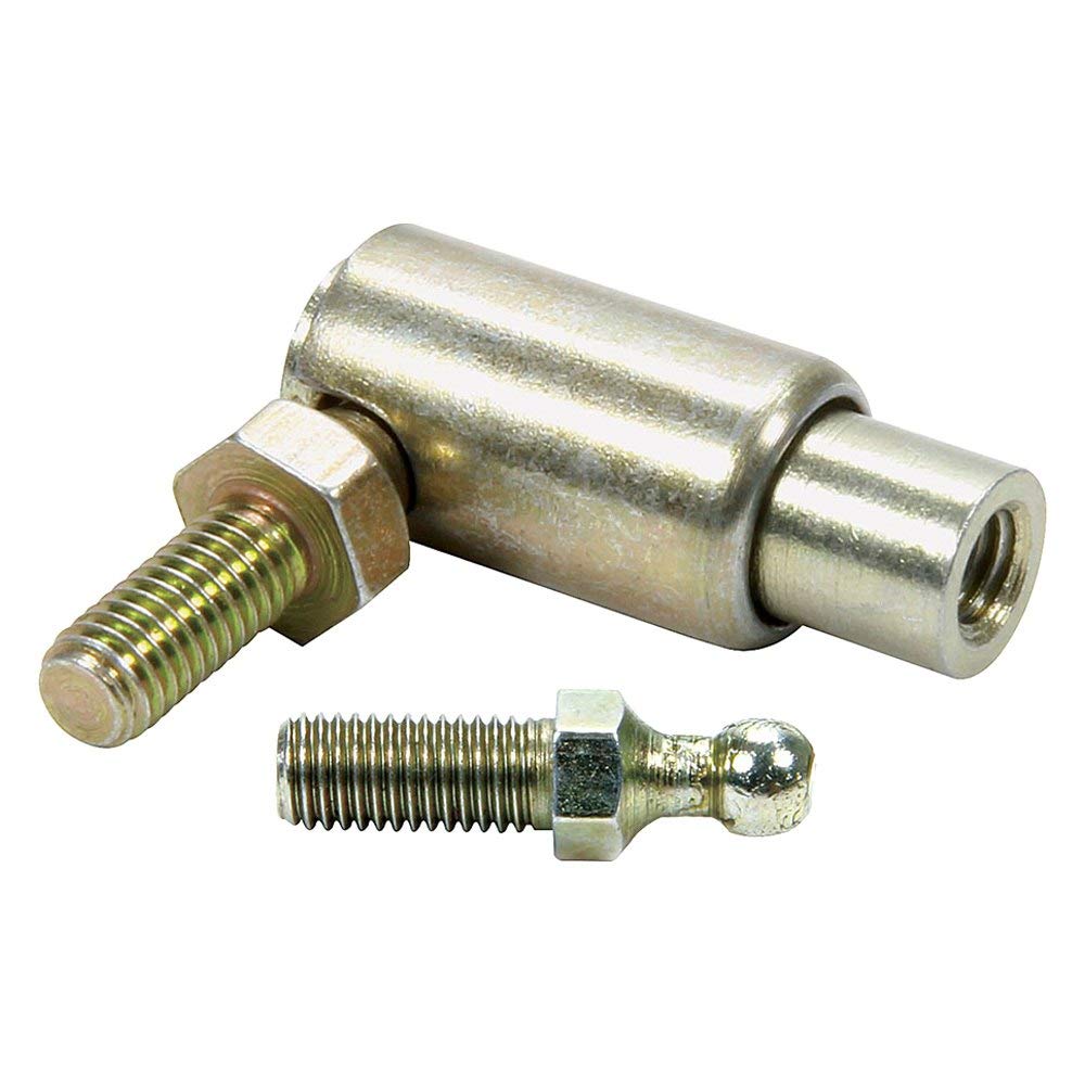 Allstar Performance Throttle Disconnect, Quick Release Ball Joint, 10-32 In Female Thread, Steel, Cadmium, Steel Carburetor Linkages, Each