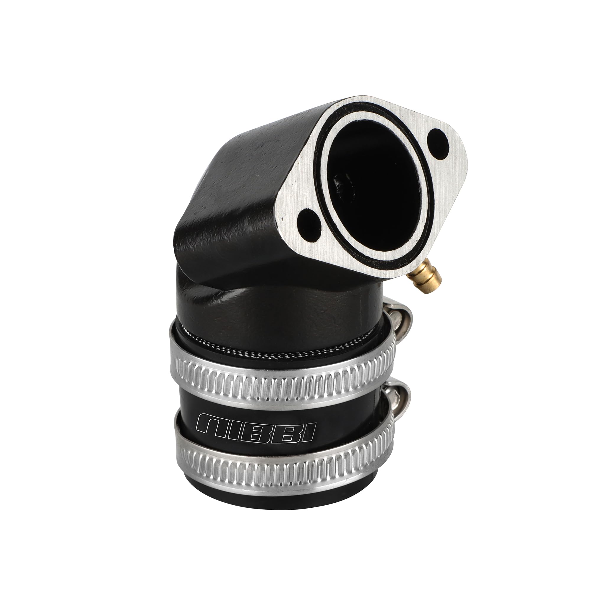 Nibbi Motorcycle Intake Manifold,Carburetor Boot Joints,Parts Replacement Manifold Boot For Motorcross Dirt Bike Gy6 Engine Scooter