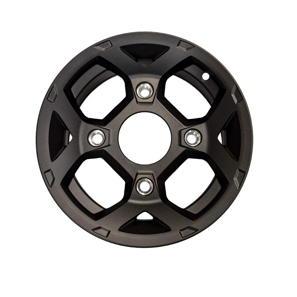 Polaris Rzr Front Rim, 12 In. X 6 In. Wide, 26.2 Offest, Flash Black, Genuine Oem Part 1522230-655, Qty 1