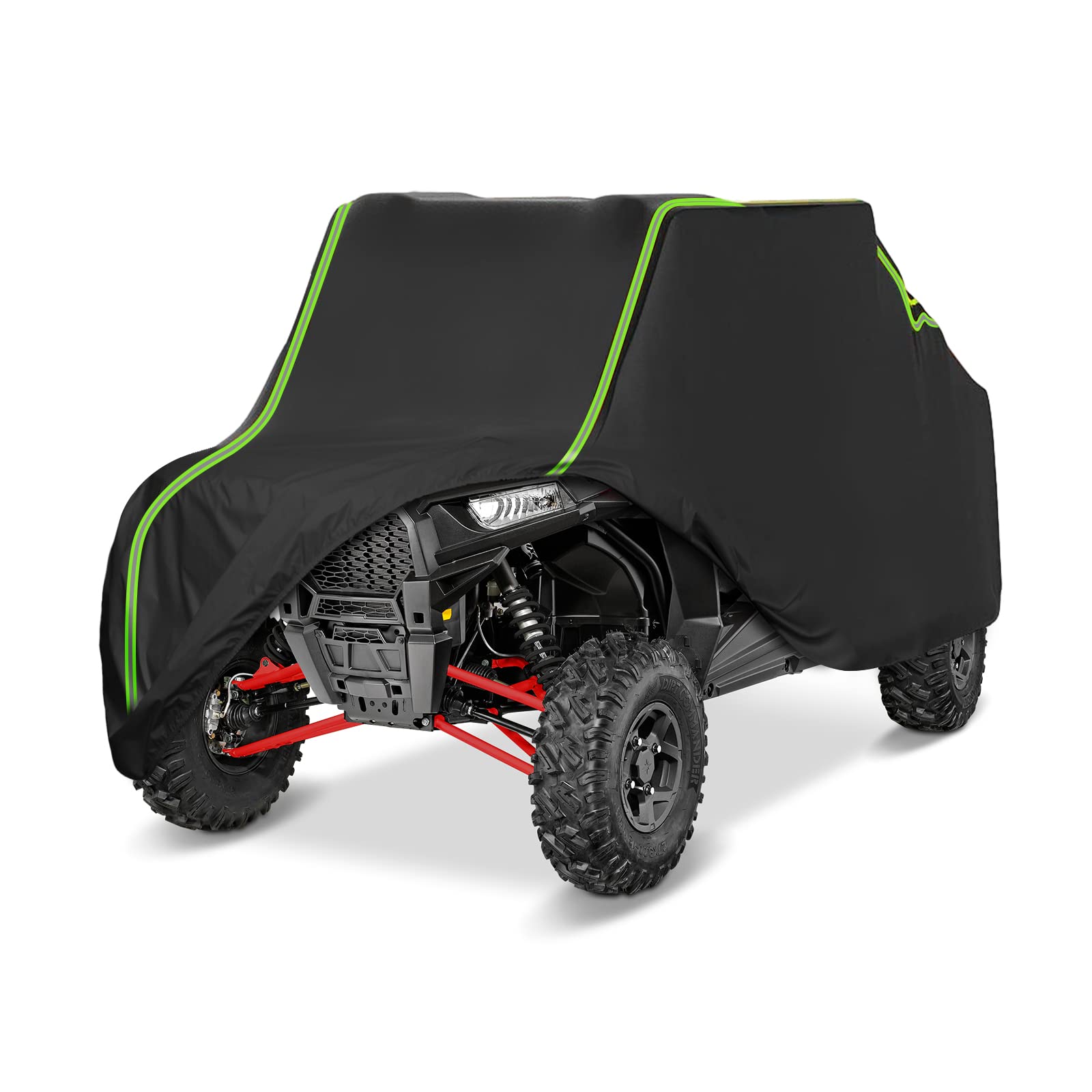 Qunsunus For Polaris Rzr Cover 4 Seater Compatible With Polaris Rzr Xp 4 Turbo/For Polaris Rzr Xp 4 1000 Cover With 420D Oxford Fabric Heavy Duty Cover