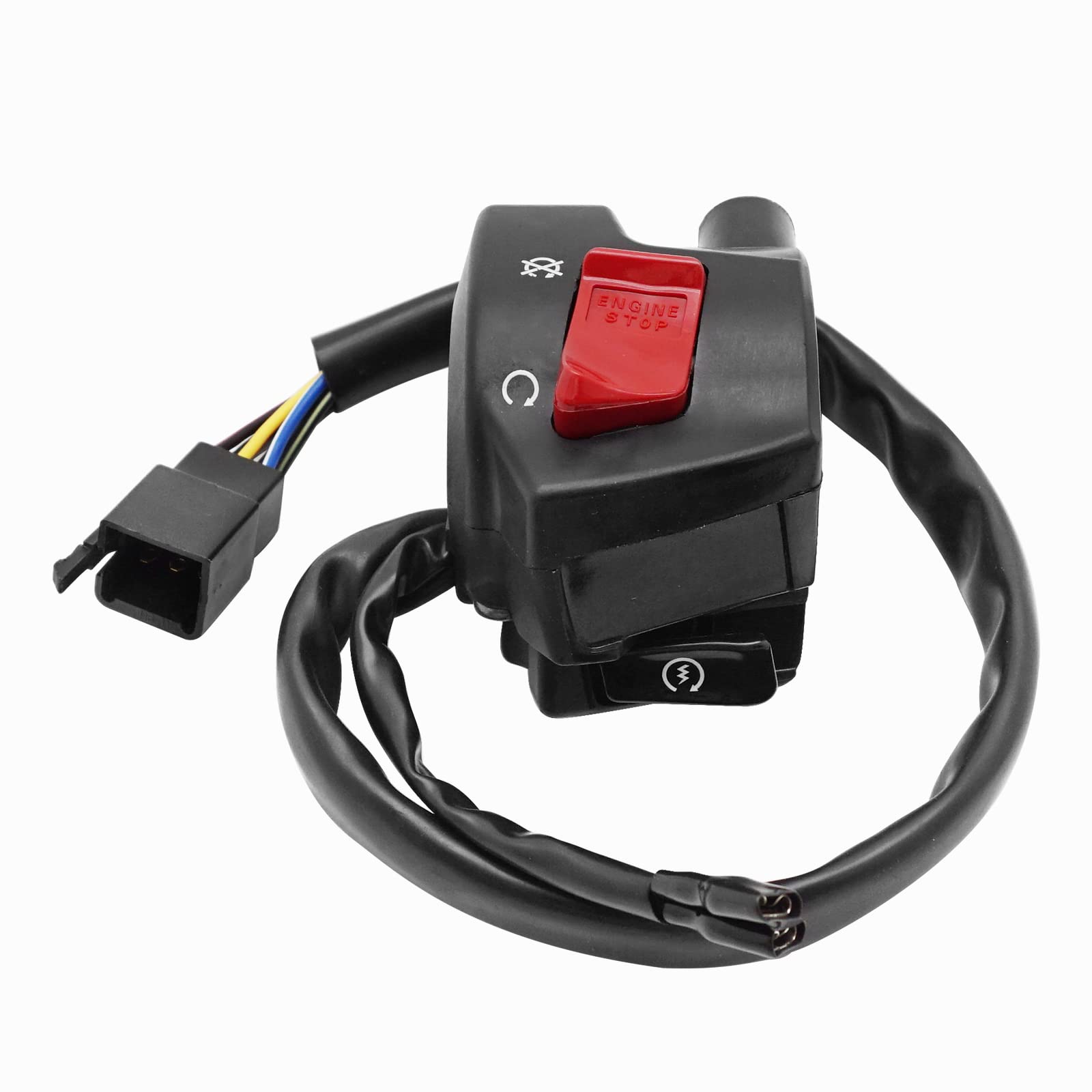 Compatible With Honda Cbr600Rr Start Stop Kill Switch Right Hand Control Switch 2003 2004 2005 2006 35130-Mee-642 35130-Mee-641 35130-Mee-640