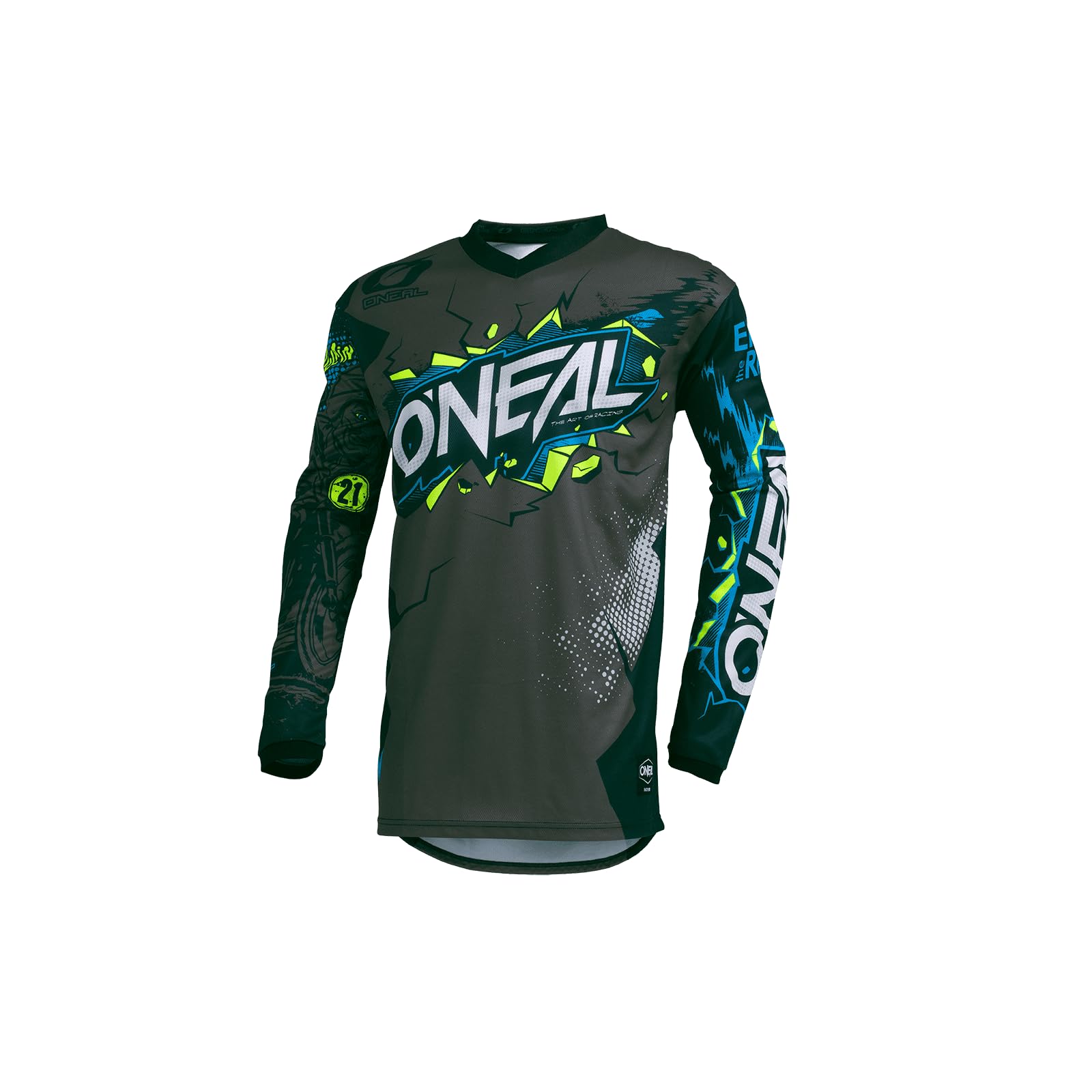 Oneal 2021 Element Villain Jersey - Grey - Large