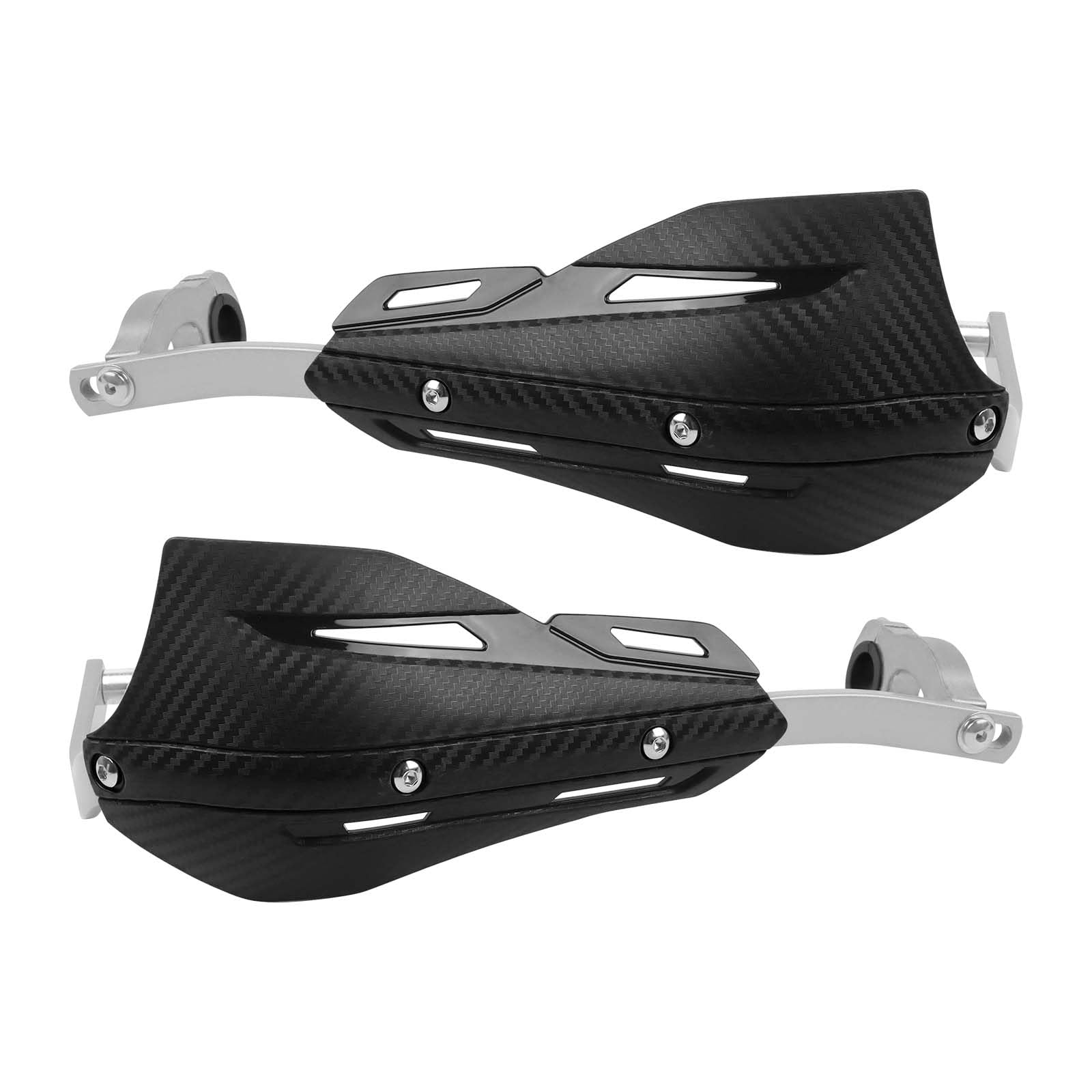 Chifun Handguard For 7/8' 22Mm And 1 1/8' 28Mm Motorcycle Handlebar Brake Lever Protection Hand Guard Cnc Aluminum Compatible With Atv Motorbike Motocross Supermoto Racing Dirt Pit Bike