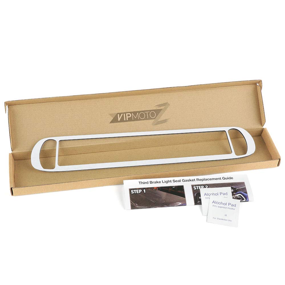 Vipmotoz Third Brake Light Stop Lamp Seal Gasket For 2007-2013 Chevy Silverado Gmc Sierra 1500 2500Hd 3500Hd Pickup Truck Upgrade 4Mm Thickness Seal Foam Double Side Ultra Strong Adhesive