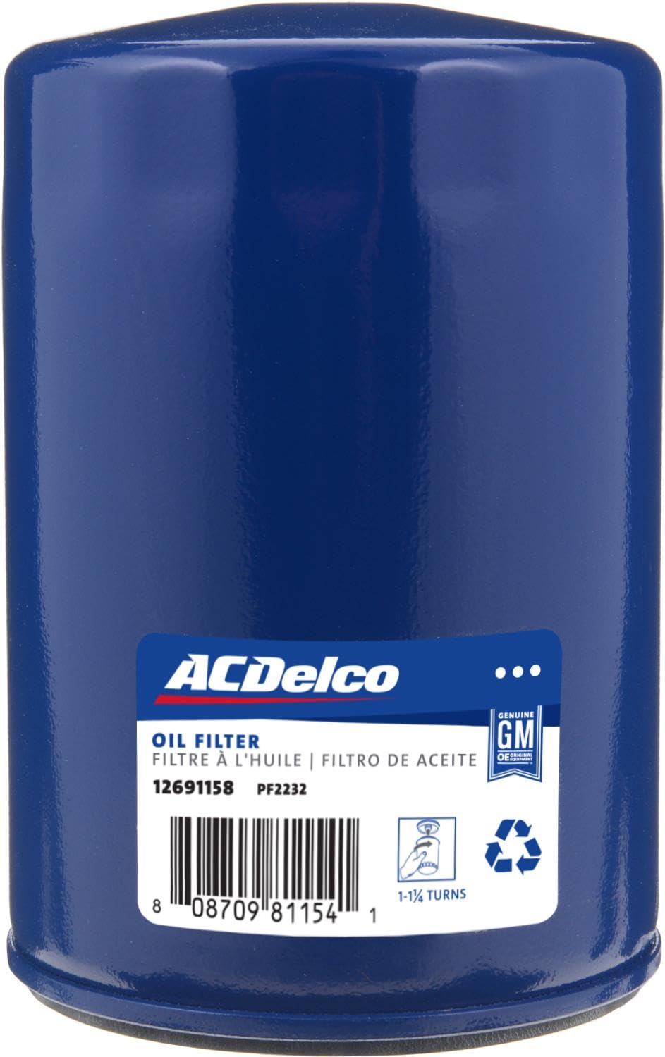 Acdelco Gm Original Equipment Pf2232 Engine Oil Filter