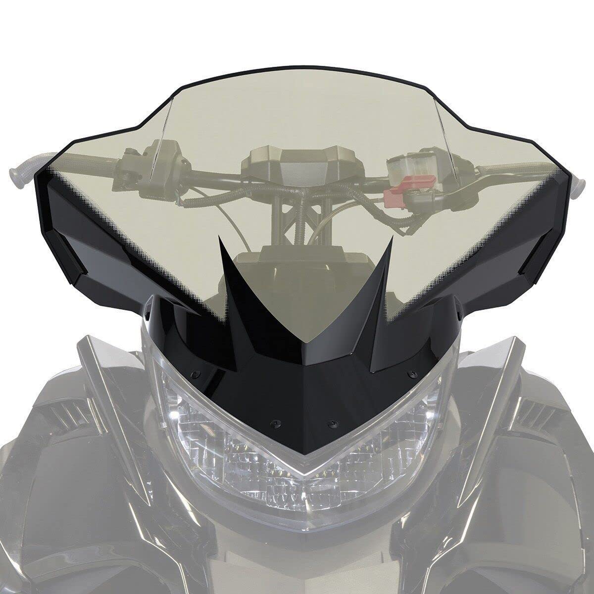Yamaha Sr Viper Medium Snowmobile Windshield Smoke 20.4'