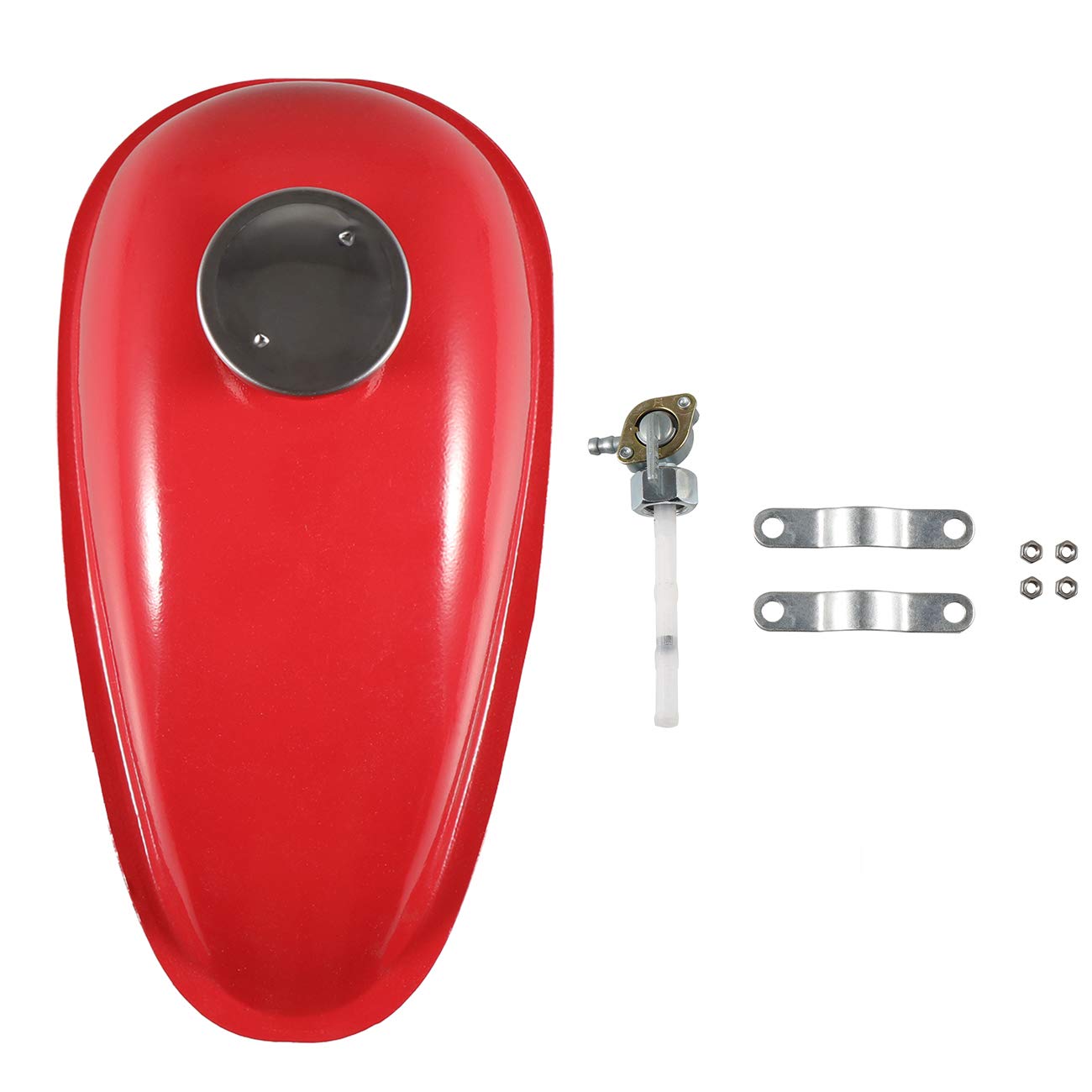 Uaus Upgrade External Thread 2L Fuel Gas Tank For 2/4 Stroke 80Cc 60Cc 66Cc 49Cc Engine Motorized Bicycle