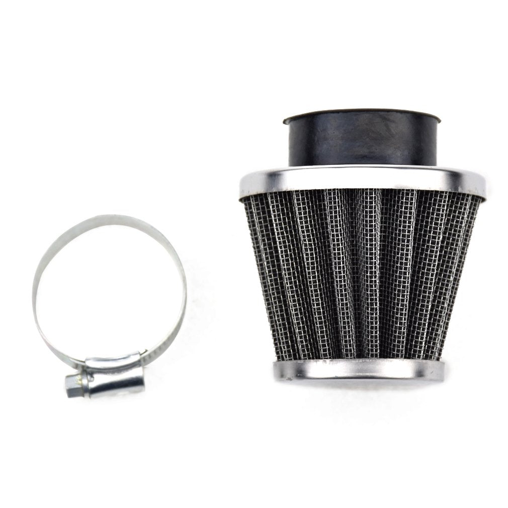 Hiaors 35Mm Air Filter Cleaner For Kazuma Meerkat Kids 50Cc 70Cc 110Cc Coolster 3125B 125Cc Taotao Buyang Coolsport Coolster 3050A 3050Ax 3050B Lifan Atv Dirt Pit Bike Honda Cb100 Cb125 Cb160 Cb175
