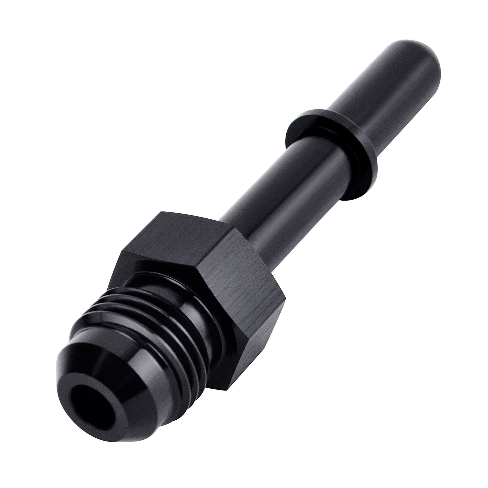 Evil Energy 6An Male To 5/16' Sae Quick Disconnect Male Push On Efi Fitting Adapter Aluminum