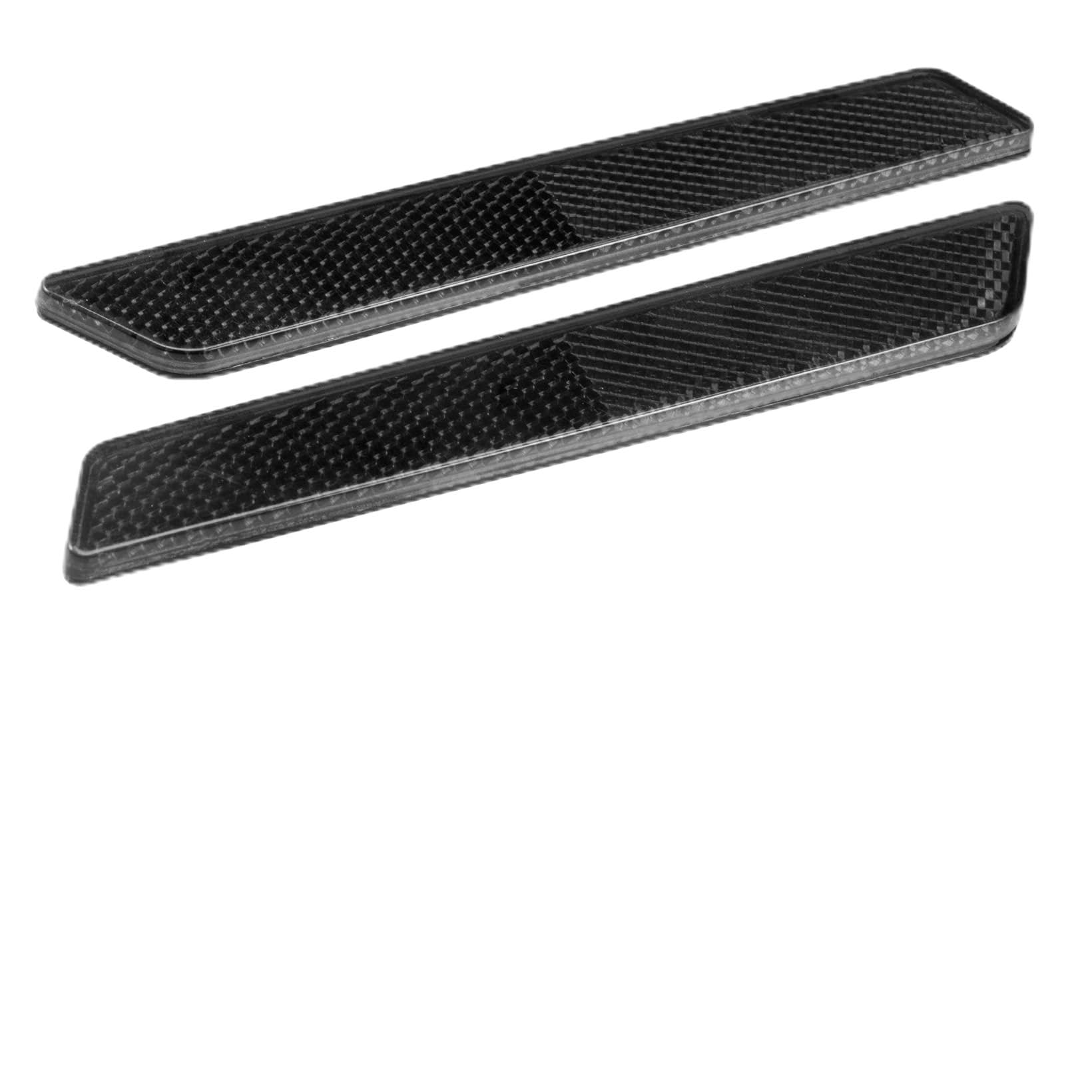 Anonemoto Black Saddle Bag Reflector Inserts, Saddlebag Latch Cover Reflector Compatible For Harley Touring 2014-2024 Street Glide Electra Glide Road King Saddlebags Side Visibility