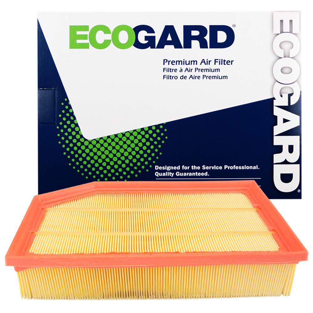Ecogard Xa11675 Premium Engine Air Filter Fits Jeep Wrangler 3.6L 2018-2021, Wrangler 2.0L 2019-2021, Gladiator 3.6L 2020-2022, Wrangler 3.6L Hybrid 2021