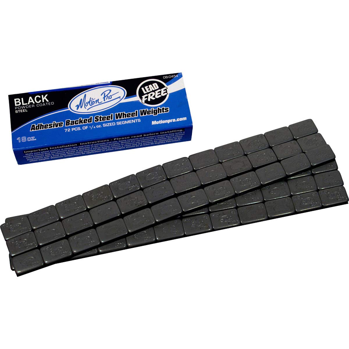 Motion Pro 08-0455 Black Steel Wheel Weight