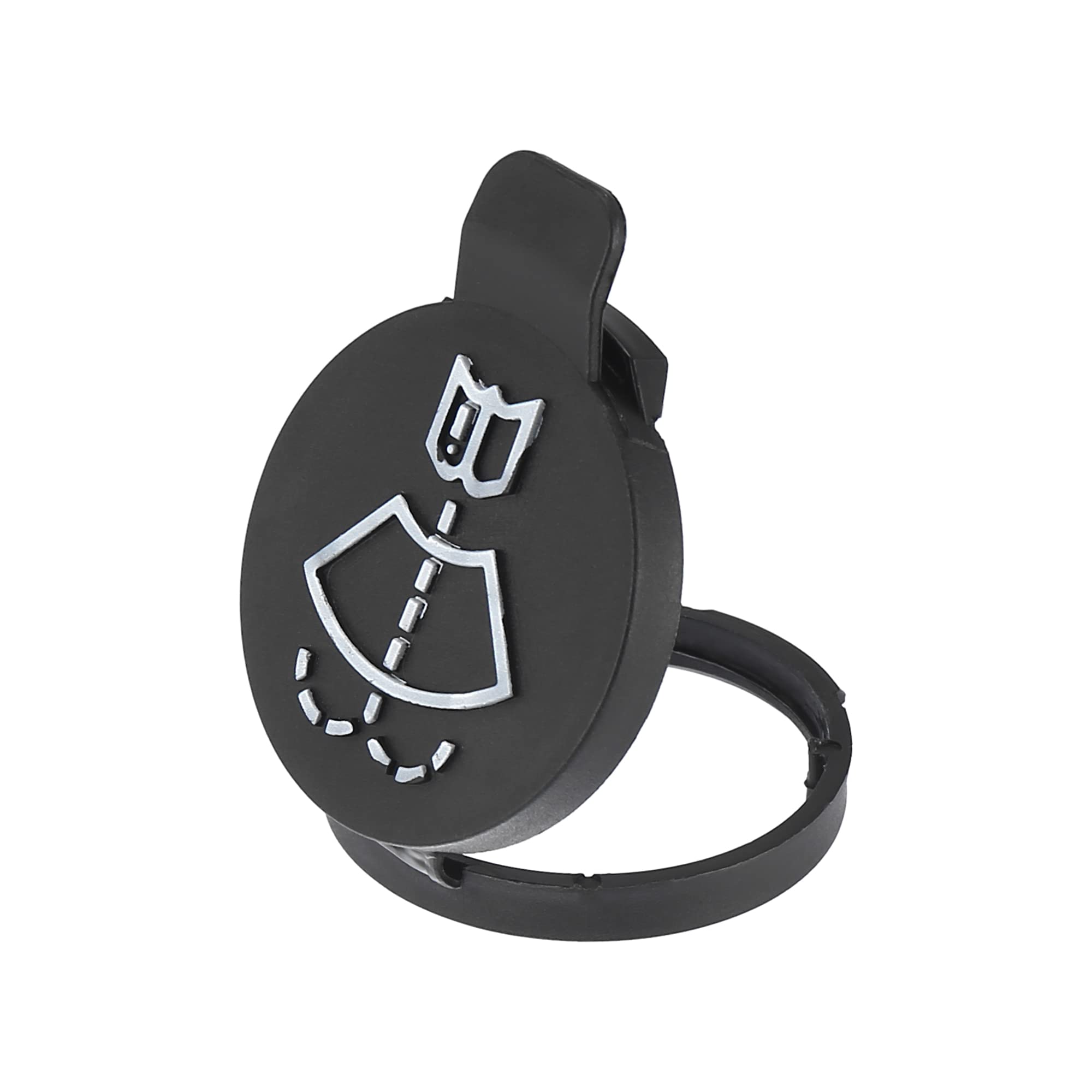 Acropix Windshield Washer Fluid Reservoir Bottle Tank Cap Fit For Buick Lacrosse For Cadillac Cts - Pack Of 1 Black