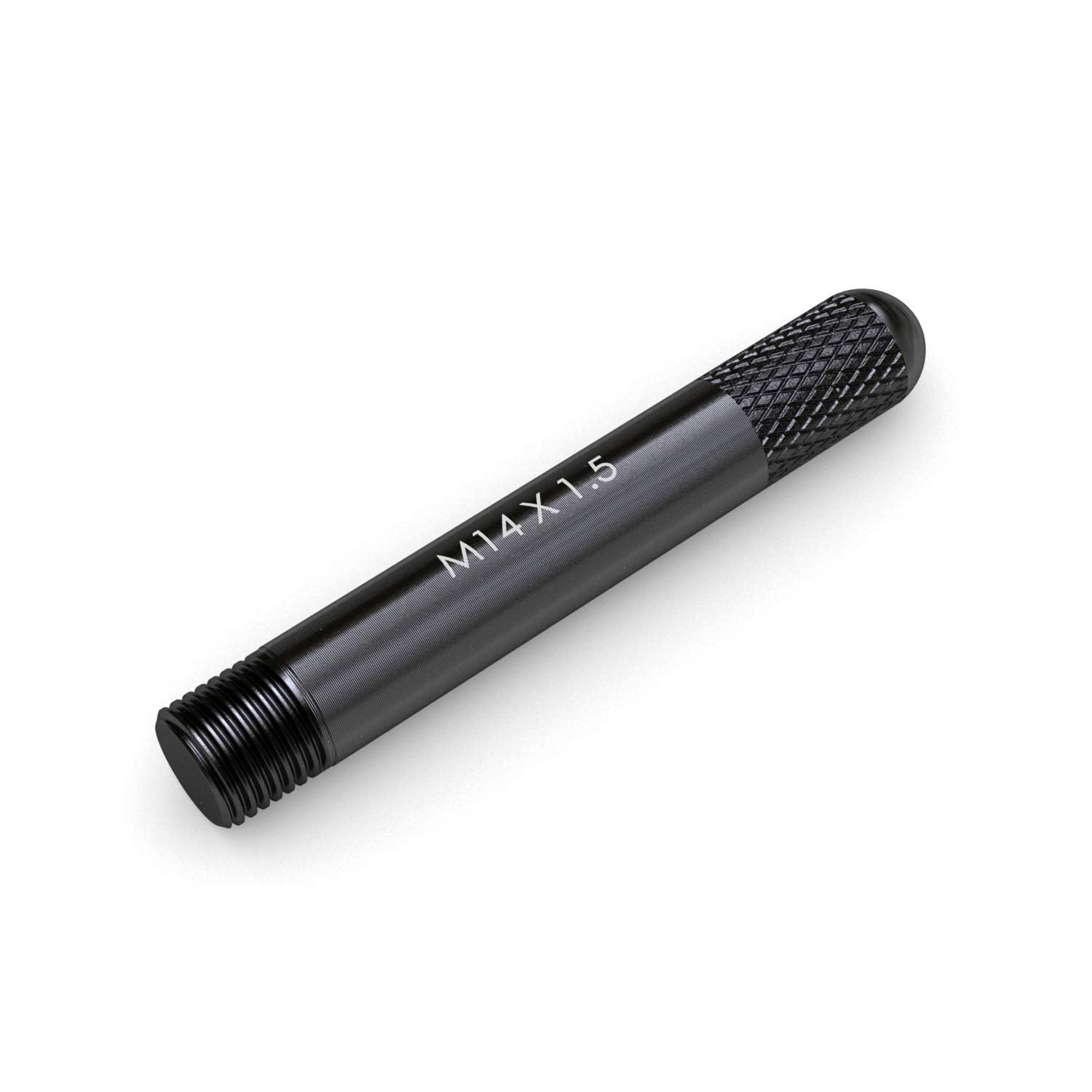 Wheel Hanger Alignment Pin Guide Tool - Metric 14X1.5 Threads - Wheel Lug Bolt Automotive Mechanic Tool Compatible With Audi Volkswagen Mercedes Benz Porsche - Black, M14X1.5