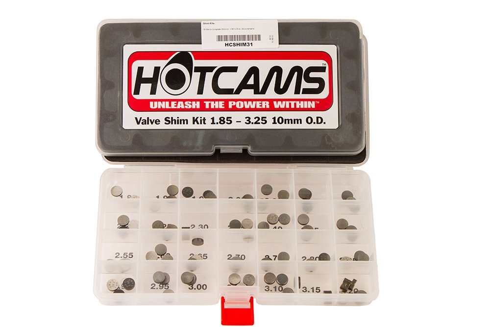 Hot Cams 10.00Mm Complete Valve Shim Kit Hcshim31 For Various Ktm Adventure Street Super Duke & Enduro Dirt Bikes