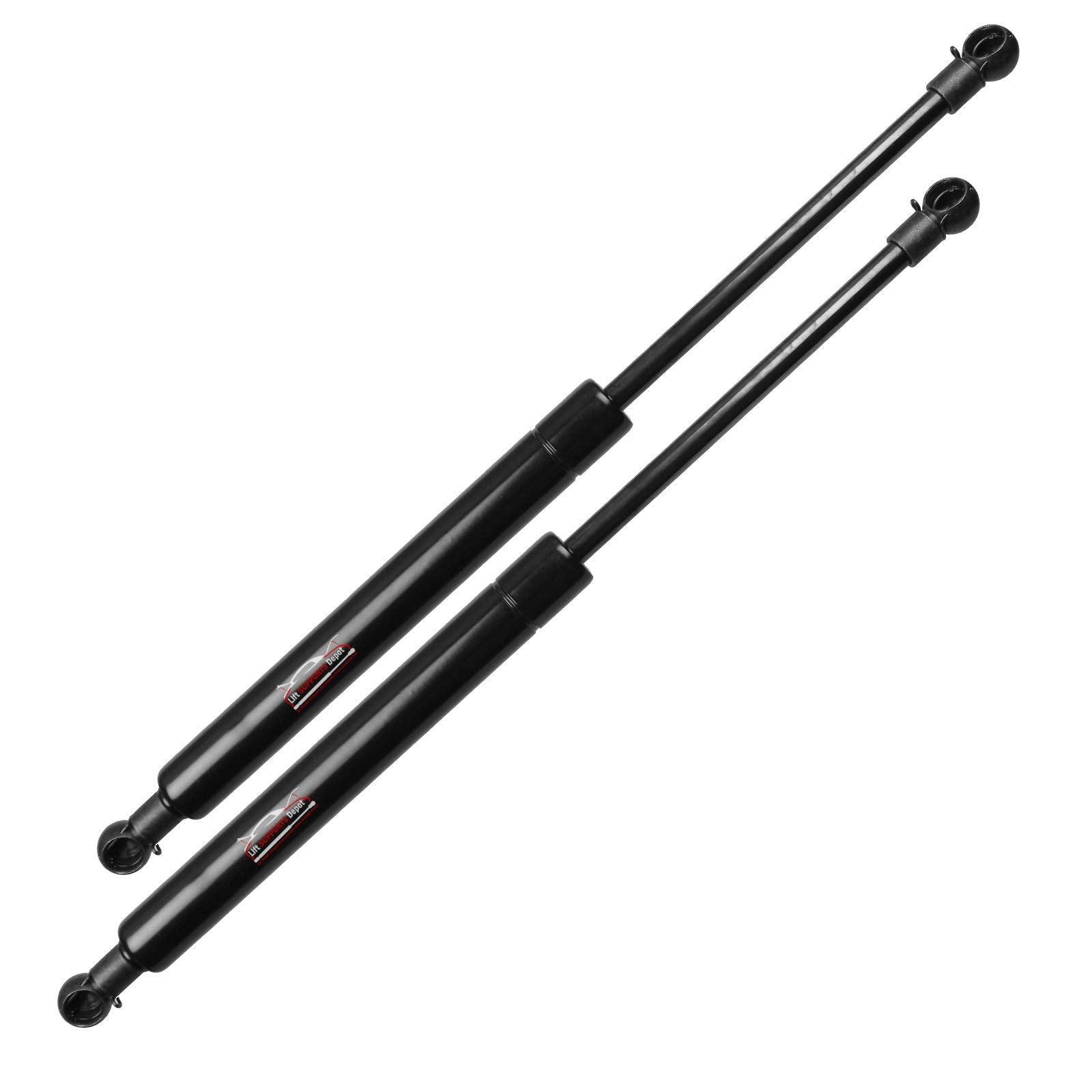 Lift Supports Depot Qty (2) Compatible With Ford Mustang 05 To 18 Hood Lift Supports (Aftermarket Replacement) Black Shocks Struts
