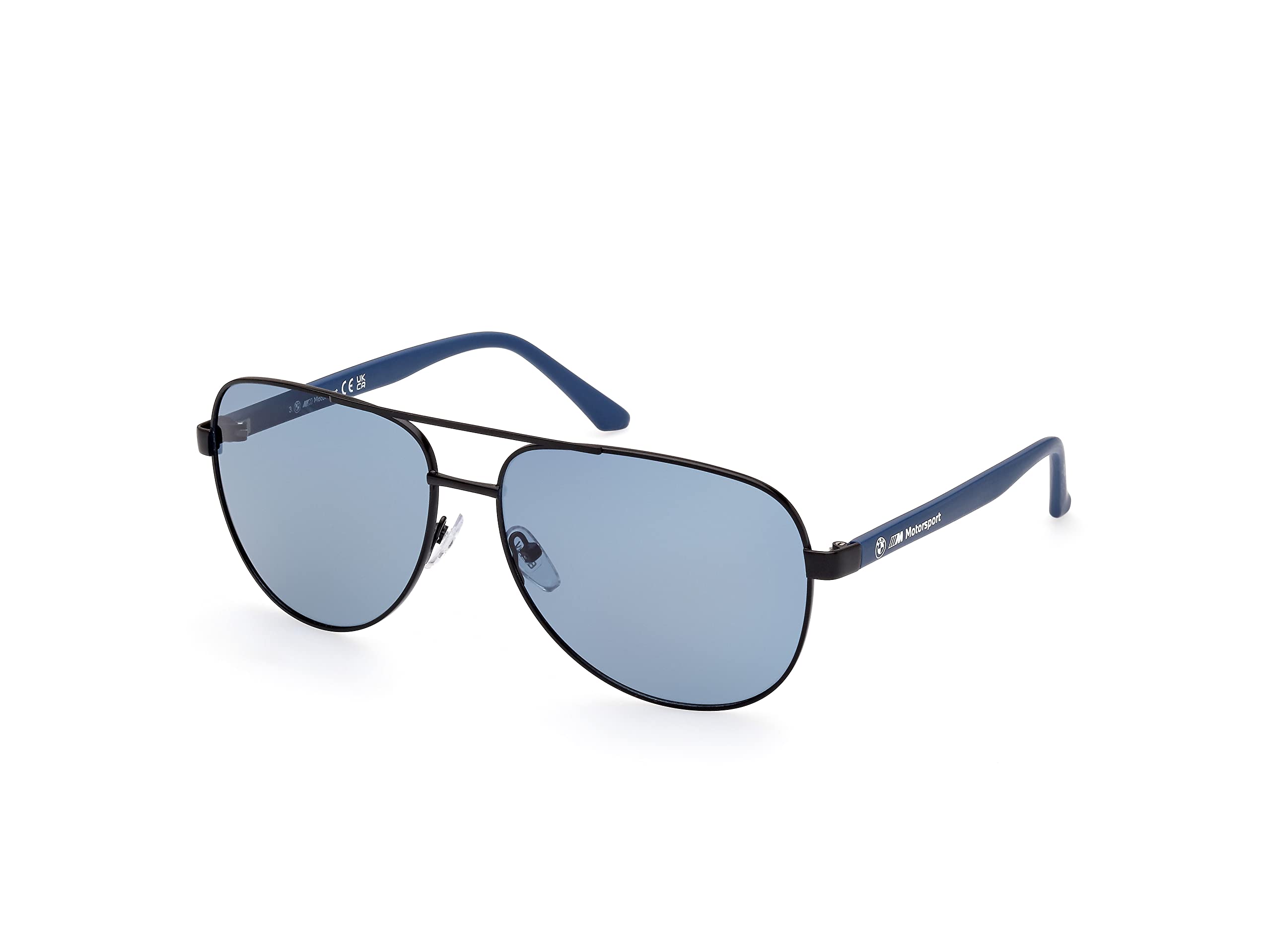 Bmw Motorsport Men'S Sunglasses Bs0028, Black, 48