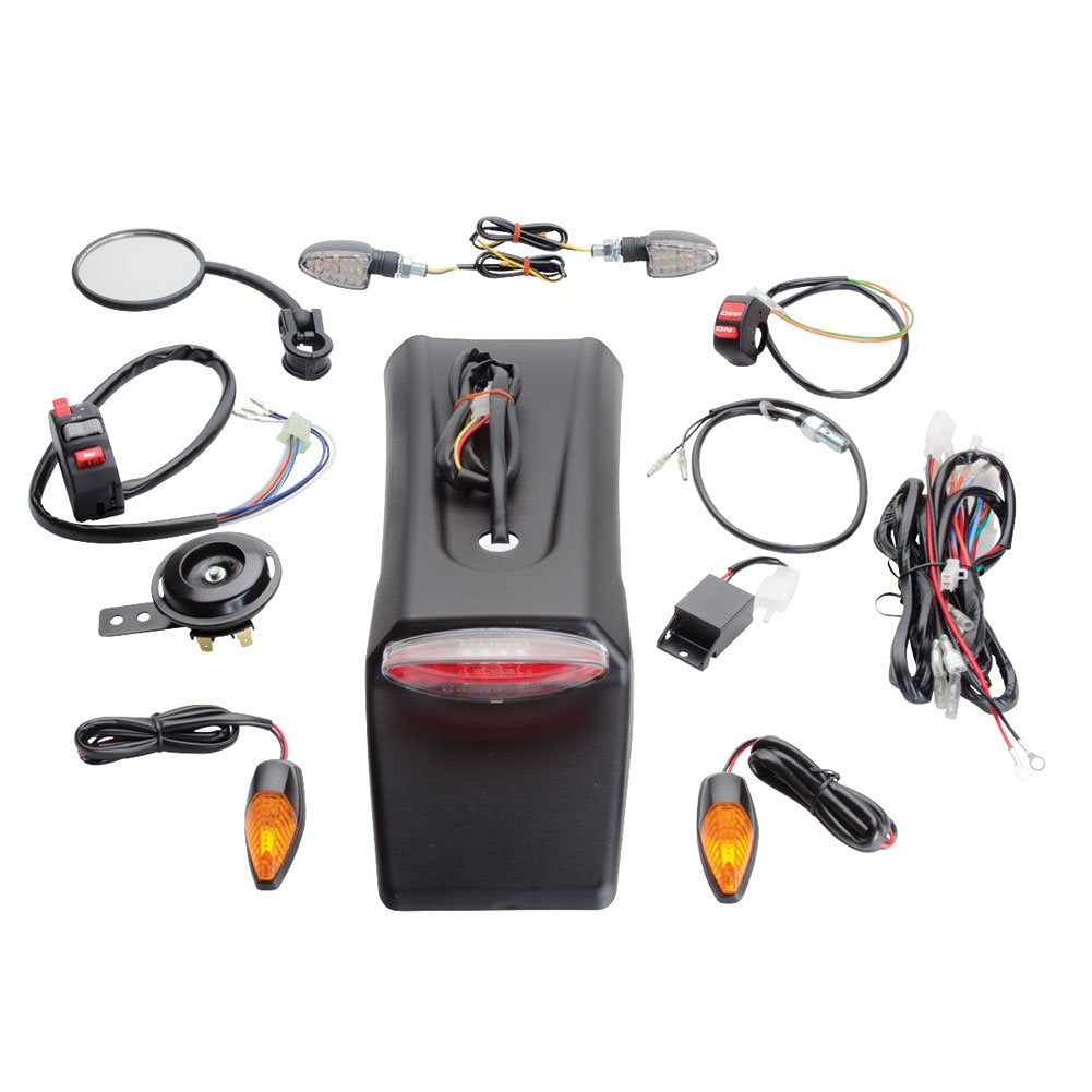 Tusk Motorcycle Enduro Lighting Kit With Taillight Compatible With Ktm 450 Exc 4-Stroke 2003-2007/300 Xc 2009-2019/300 Xc-W 2008-2018