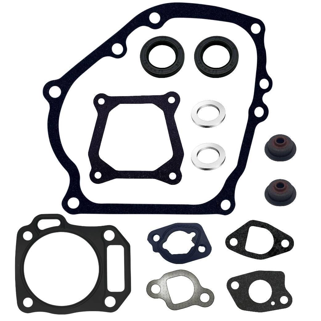 Strongthium Non Hemi Gasket Set Kit For Predator Tillotson Lifan Ducar Locin Lifan 210 212 213 224 Mini Bike Go Kart Engine Upgrade Rebuild 212Cc 224Cc