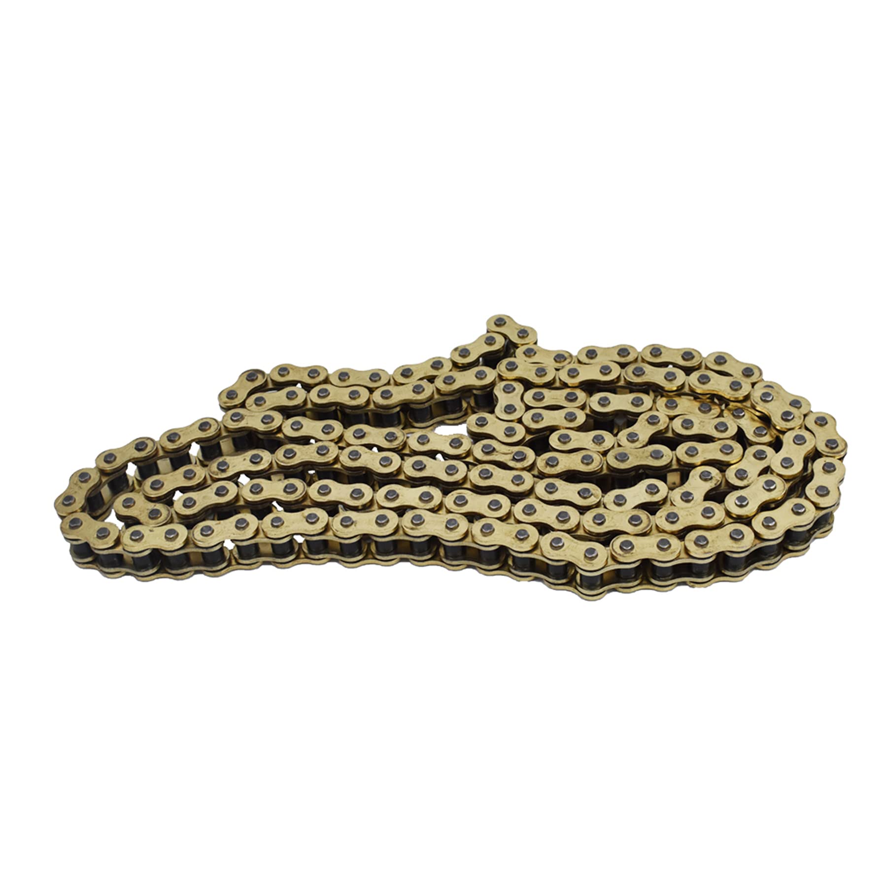 Marddpair 530X150 O-Ring Drive Chain 530 Pitch 150 Links 9850 Pounds Tensile Gold
