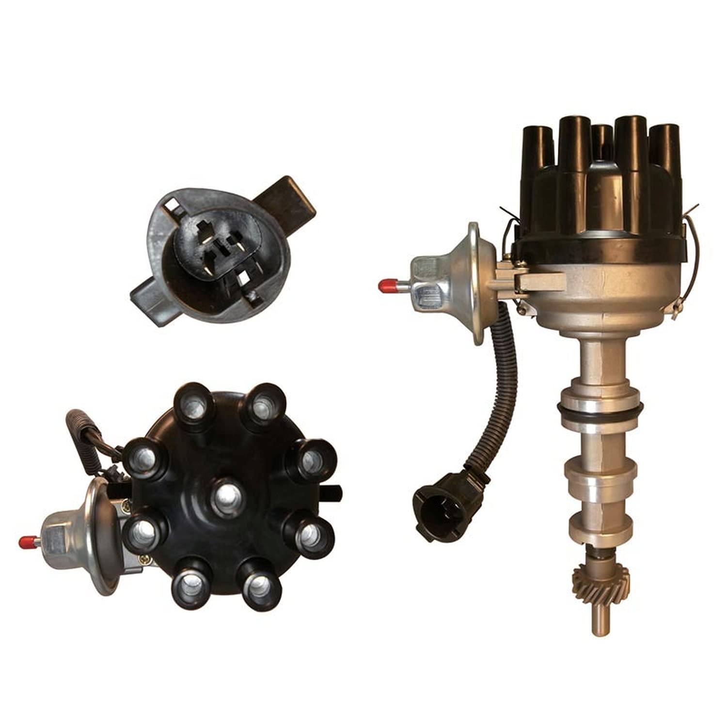 New Distributor Compatible With 1974 1975 1976 Compatible With F-100 F150 F250 F350 F500 5.9 360, Replaces D5Te 12127-Ea, D5Te 12127-Pa, D5Te 12127-Ra, D5Te 12127-Za