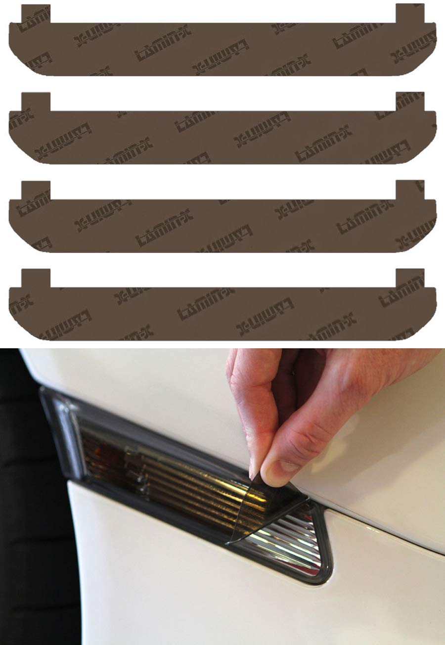 Lamin-X Custom Fit Smoked Side Fender Marker Covers For Gmc Sierra 2500, 3500 (20-)