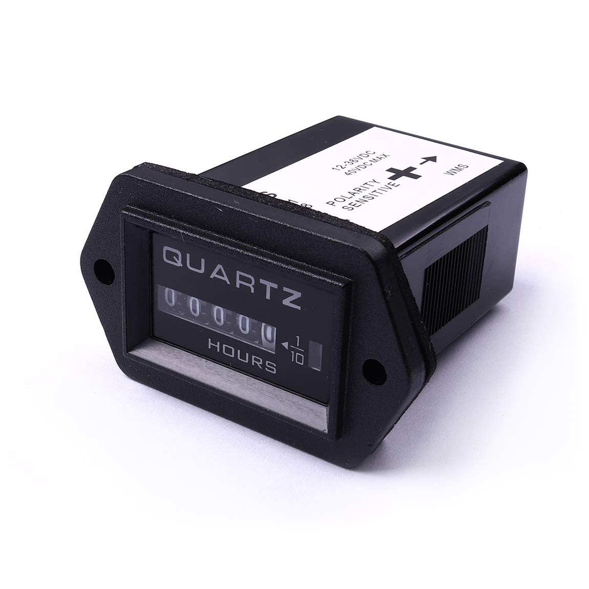 Atoplee Mechanical Hour Meter 12V To 36V Truck Tractor Diesel Outboard Engine Hour Meter Rectangular