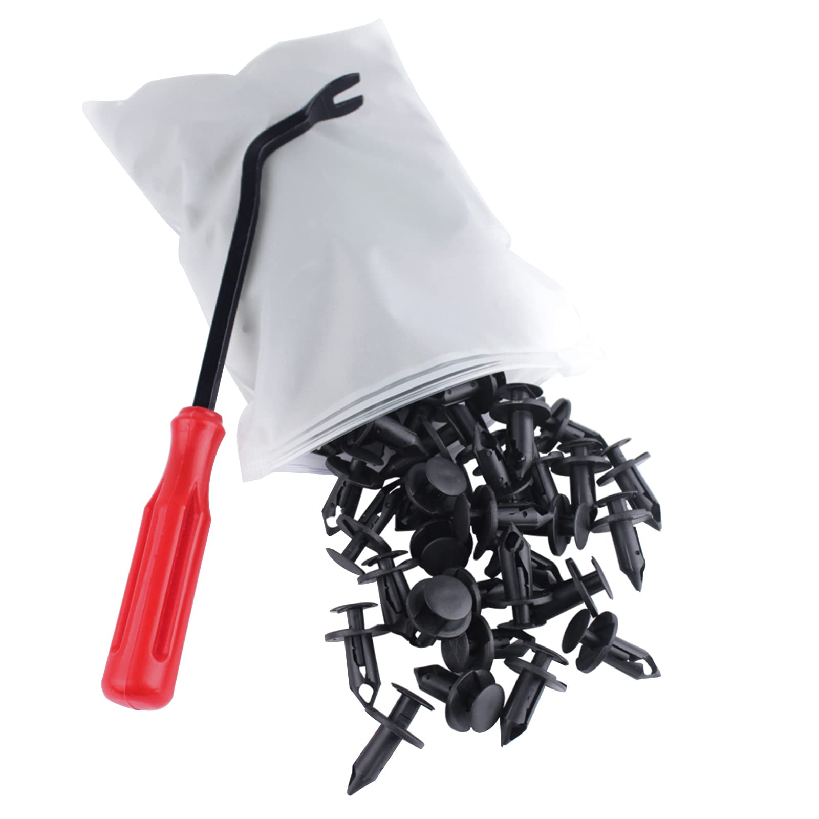 Unigt 150Pcs Atv Utv Body Fastener Rivets Push Pin Compatible With Can Am 293150089 Polaris 7661855 Rzr Ranger Suzuki Kawasaki Rancher 90653-Hc4-900 Plastic Fender Clips