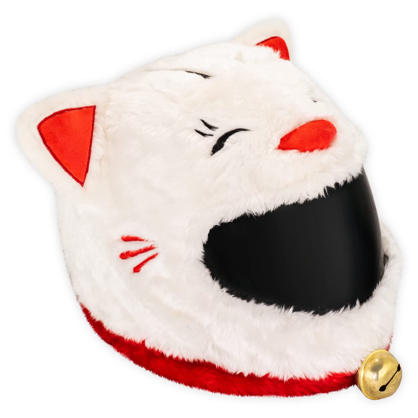 Moto Loot Helmet Cover For Motorcycle Helmet, Fun Rides And Gifts (Cover Only. Helmet Not Included) - Lucky Cat