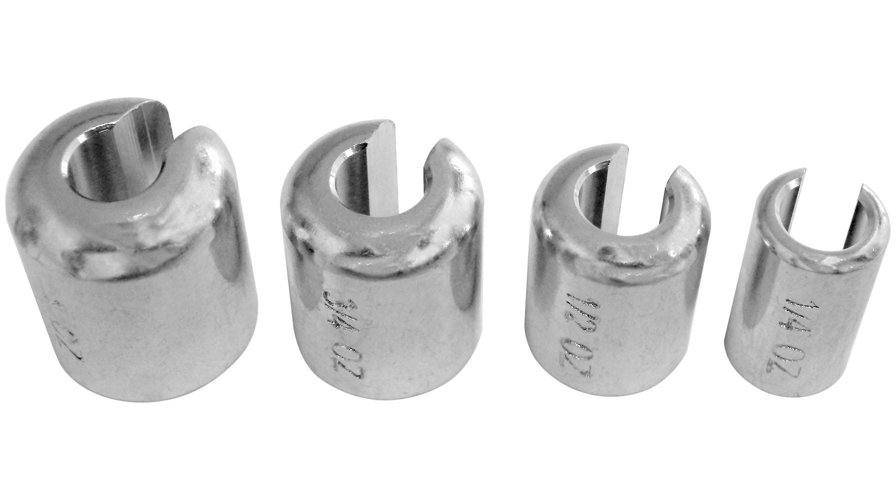 K&L Supply Non-Lead Compliant Spoke Wheel Weights - 3/4Oz. - Silver 32-7041