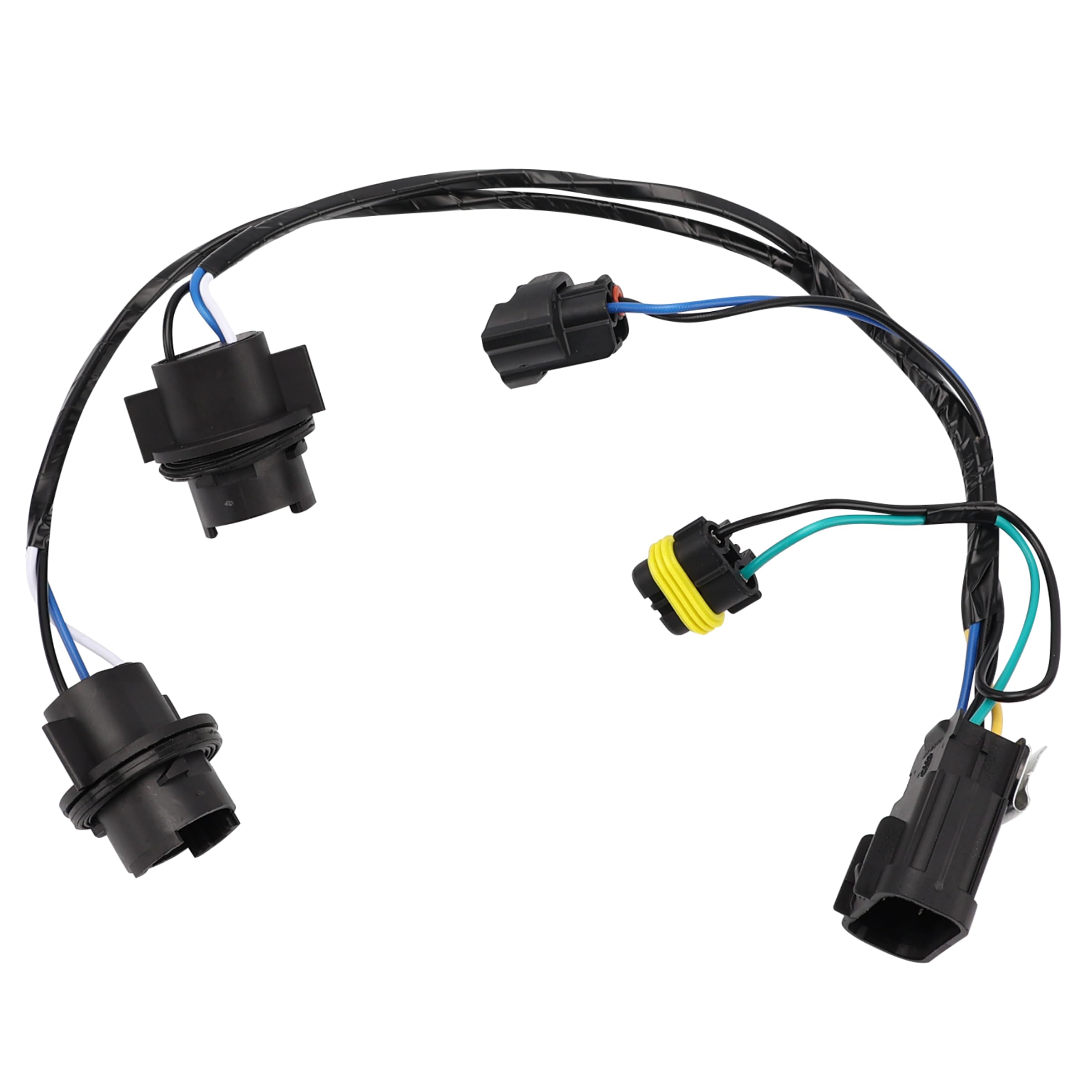 Headlight Wiring Harness Headlight Wire Harness Assembly Compatible With Chevy Silverado 2008-2014 Replace 645-745 15841609 25962806 Front Right Or Left Lamp Socket Wire (1 Pcs)