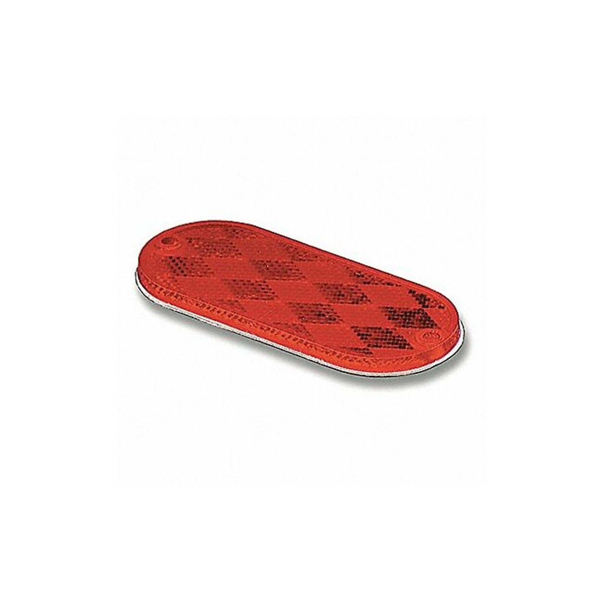 Grote Acrylic Reflector, Oval, Red