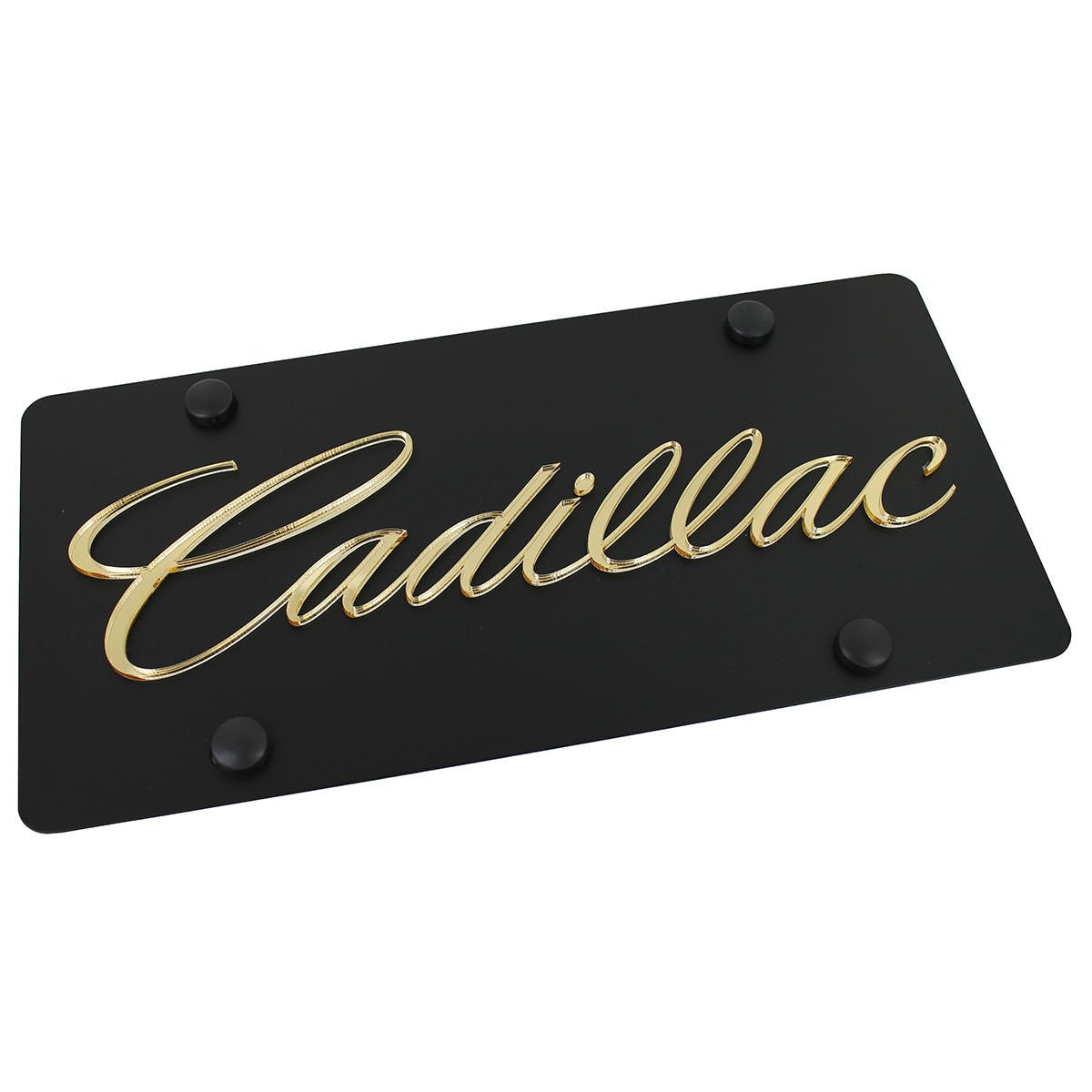 Eurosport Daytona- Compatible With -, Cadillac - Carbon Steel License Plate