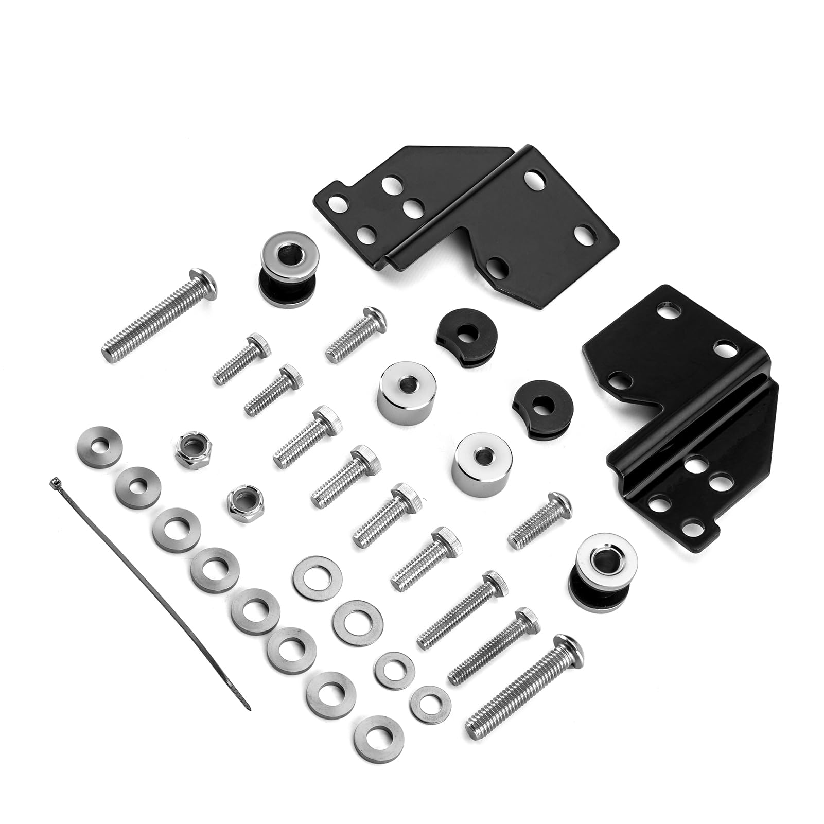 Detachables Docking Hardware Kit Compatible With 1997-2008 Harley Davidson Touring Road King Street Glide Electra Glide Road Glide