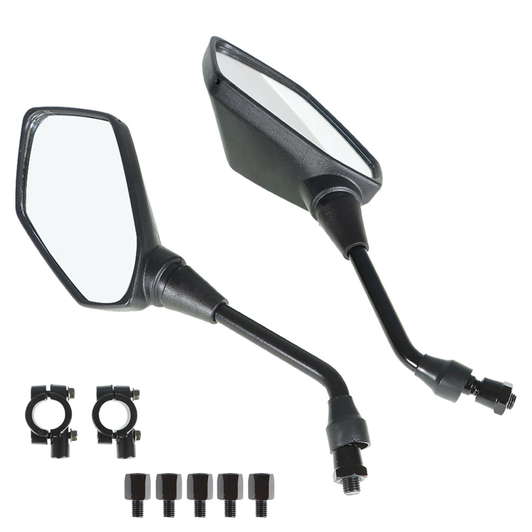 Munirater Atv Rear View Side Mirrors Replacement For Polaris Sportsman 400 450 500 550 570 700 800 850