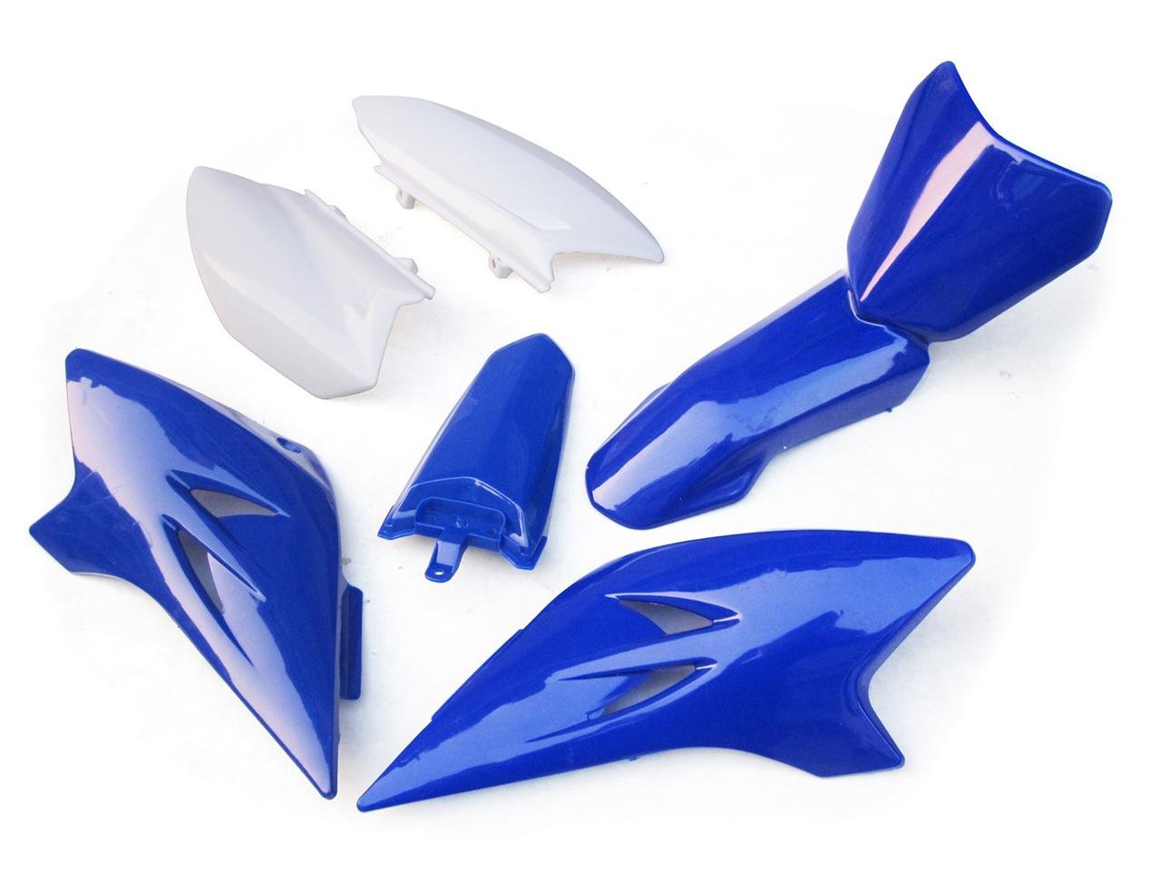 2L Ps56 Pcc Motor For Ttr50 Dirt Bike Plastic Fender Kit Blue