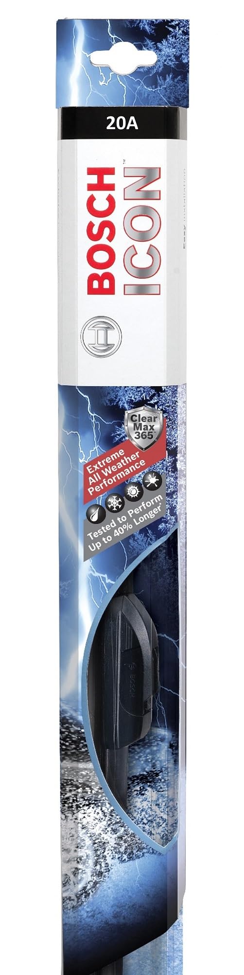 Bosch 20A Icon Premium Beam Wiper Blade; 20' - Single