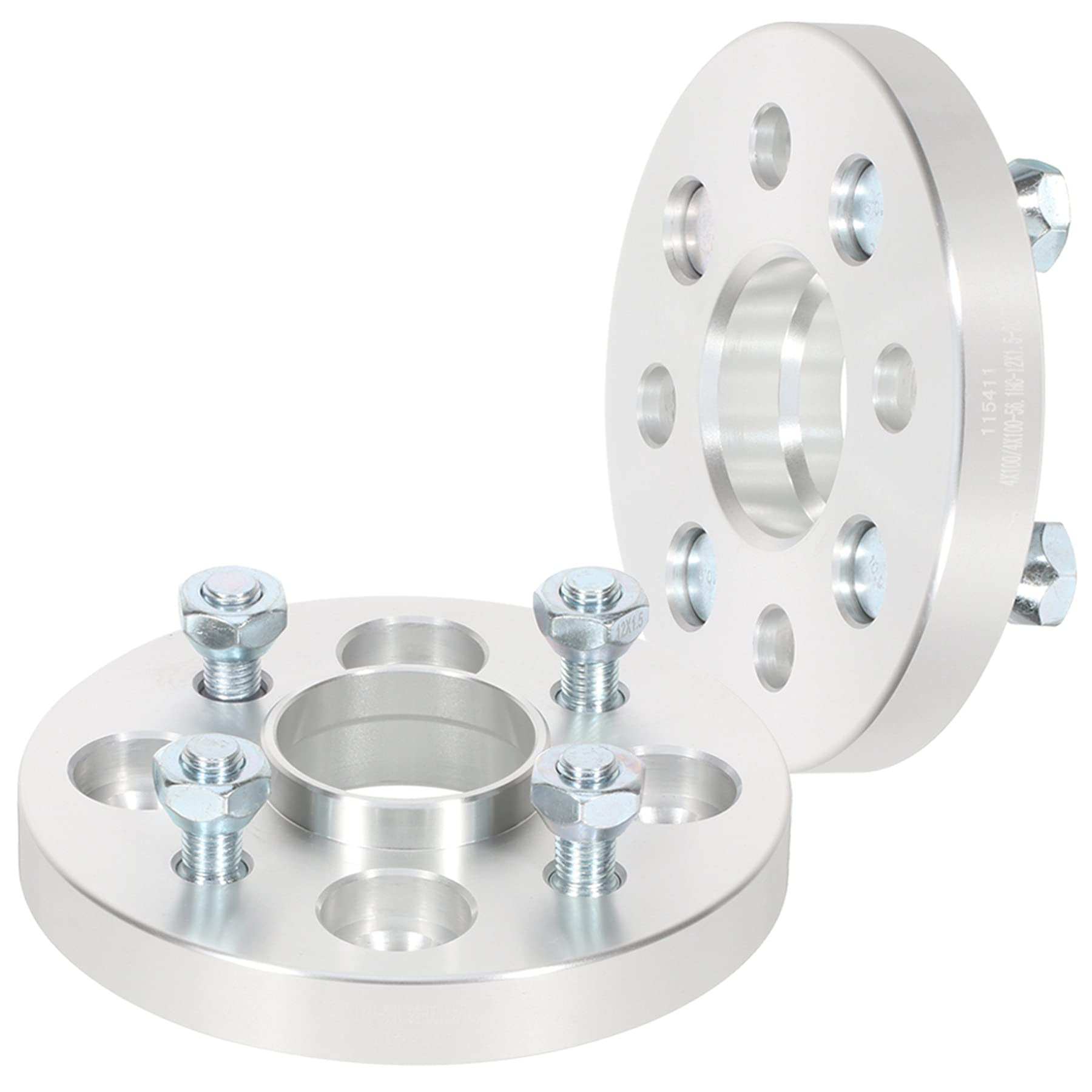 Roadfar 4X100 Wheel Spacers 20Mm 56.1Mm 12X1.5 Studs Compatible For 1982-1989 For Accord Wheel Spacers 1979-2005 For Civic Wheel Spacers 2Pcs
