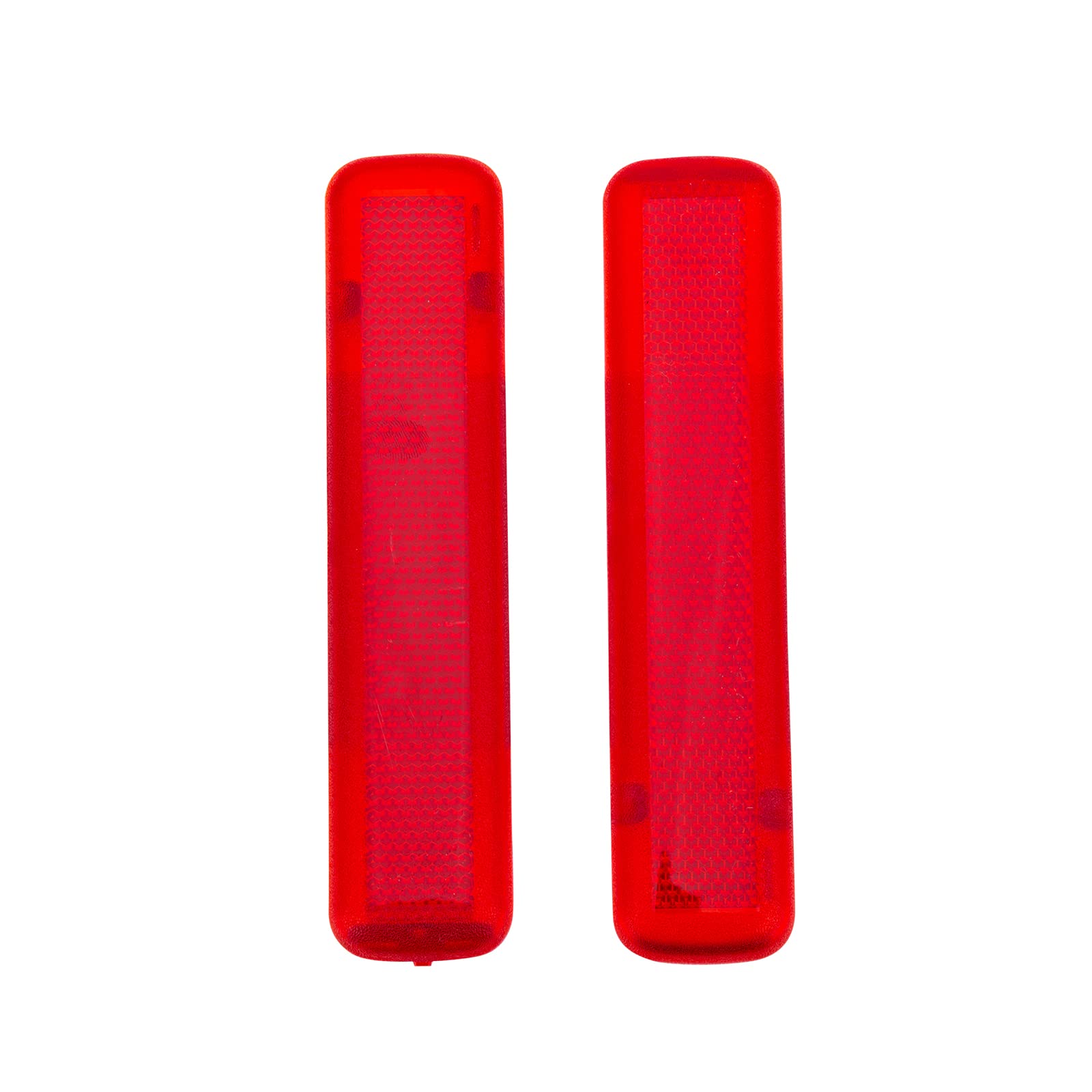 Youyien Rear Left Driver And Right Passenger Side Door Red Reflector Panel (1 Pair).Fit For Chevrolet Gmc.Replaces Part # 15183155,15183156.