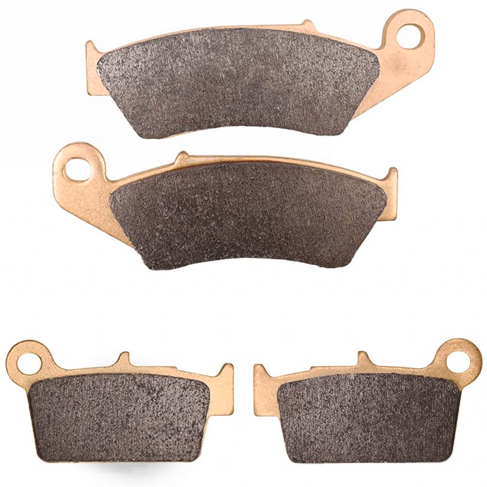 Locopow Sintered Brake Pads For Kawasaki Kx250F Kx450F Klx450R 2004-2022 Yamaha Yz125 Yz250 Yz250F Yz450F 2003-2007 Wr250F Wr450F Wr250R 2003-2020 Suzuki Rmz250 Rmz450 Gasgas Ec 125 200 250 300 450